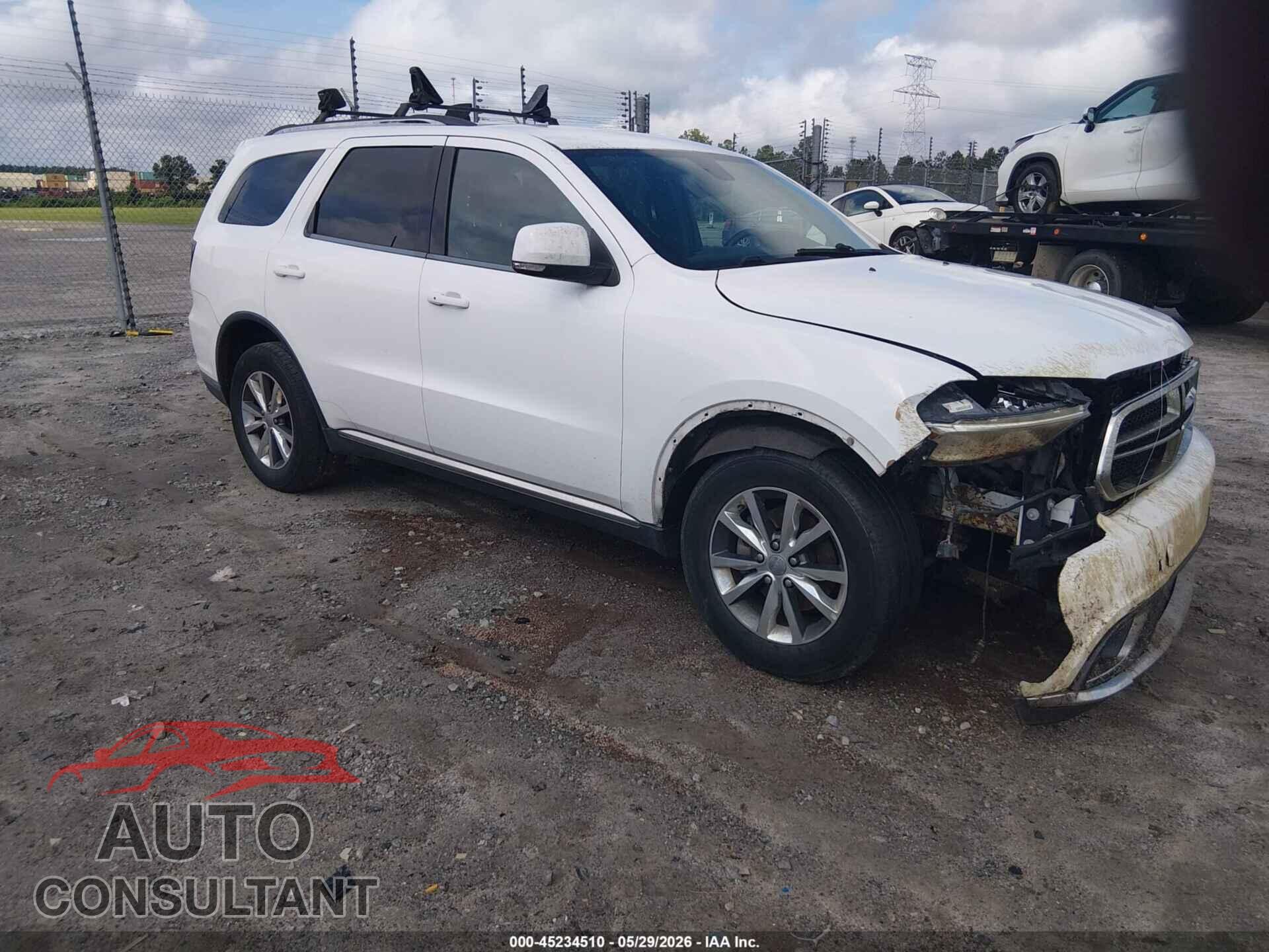 DODGE DURANGO 2015 - 1C4RDJDG8FC722820