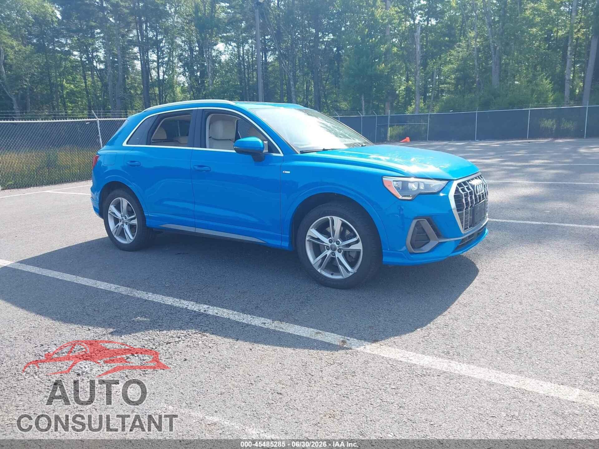 AUDI Q3 2020 - WA1DECF32L1007403
