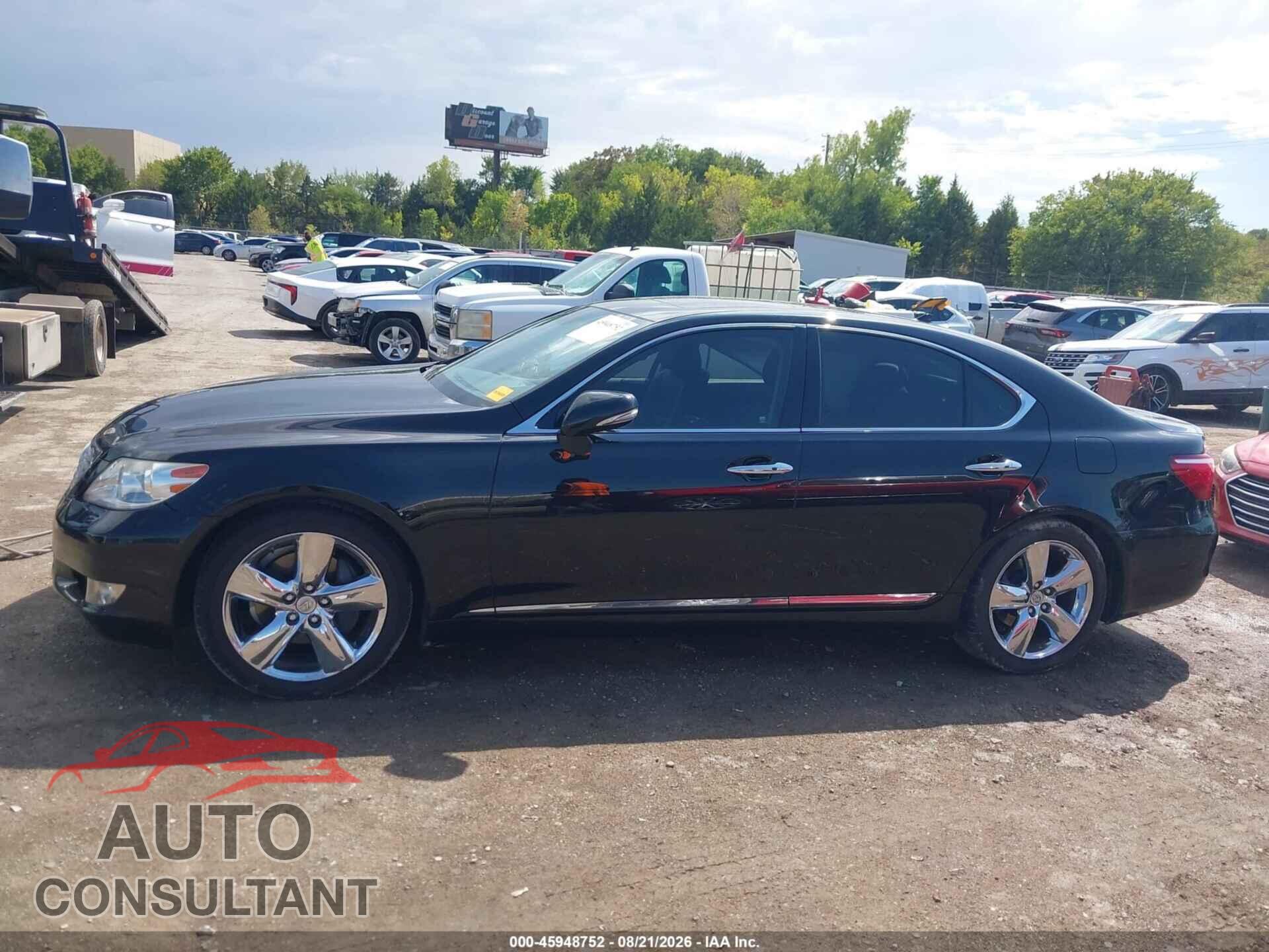 LEXUS LS 460 2012 - JTHBL5EF3C5109231