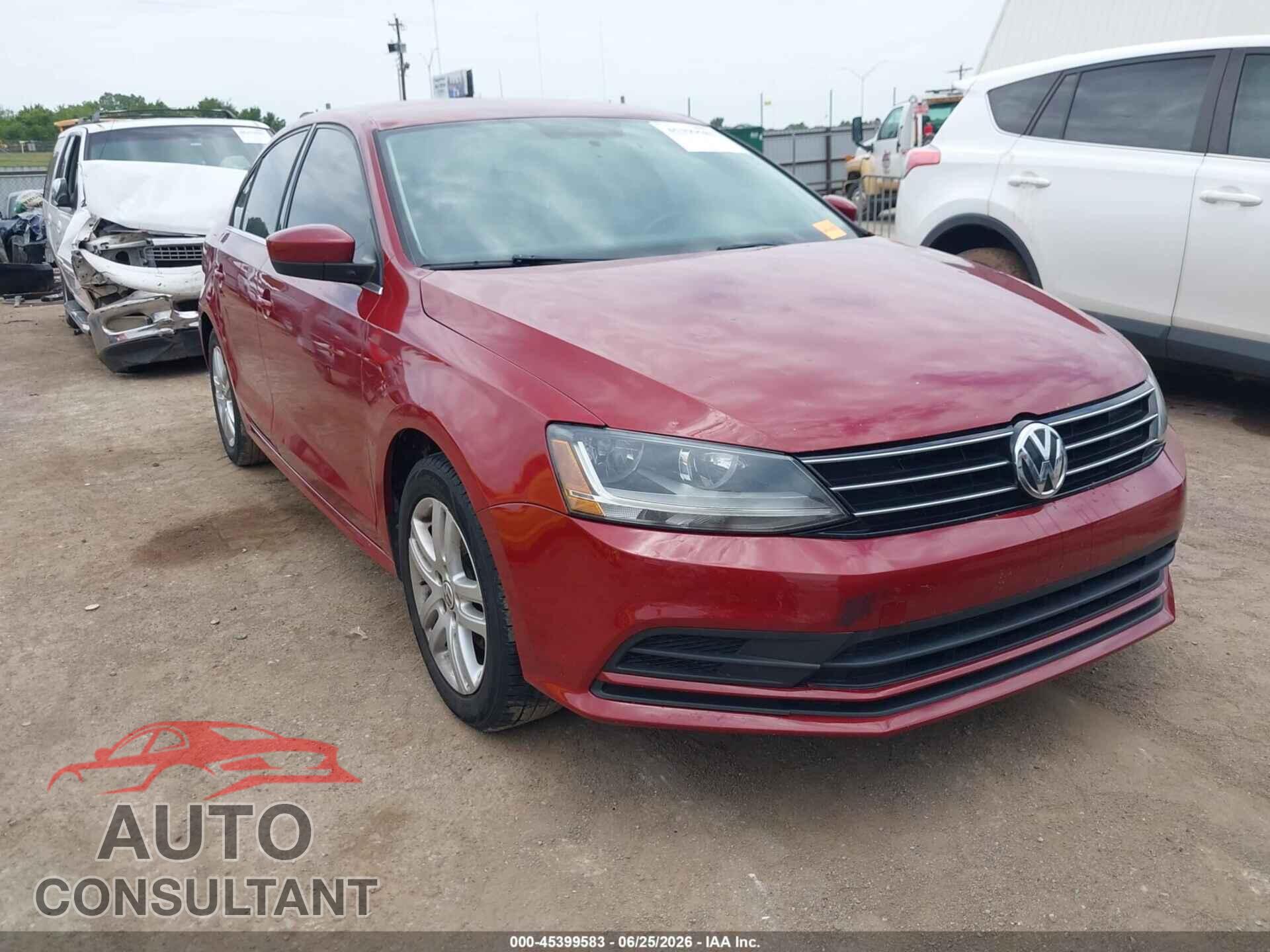VOLKSWAGEN JETTA 2017 - 3VW2B7AJ2HM201312