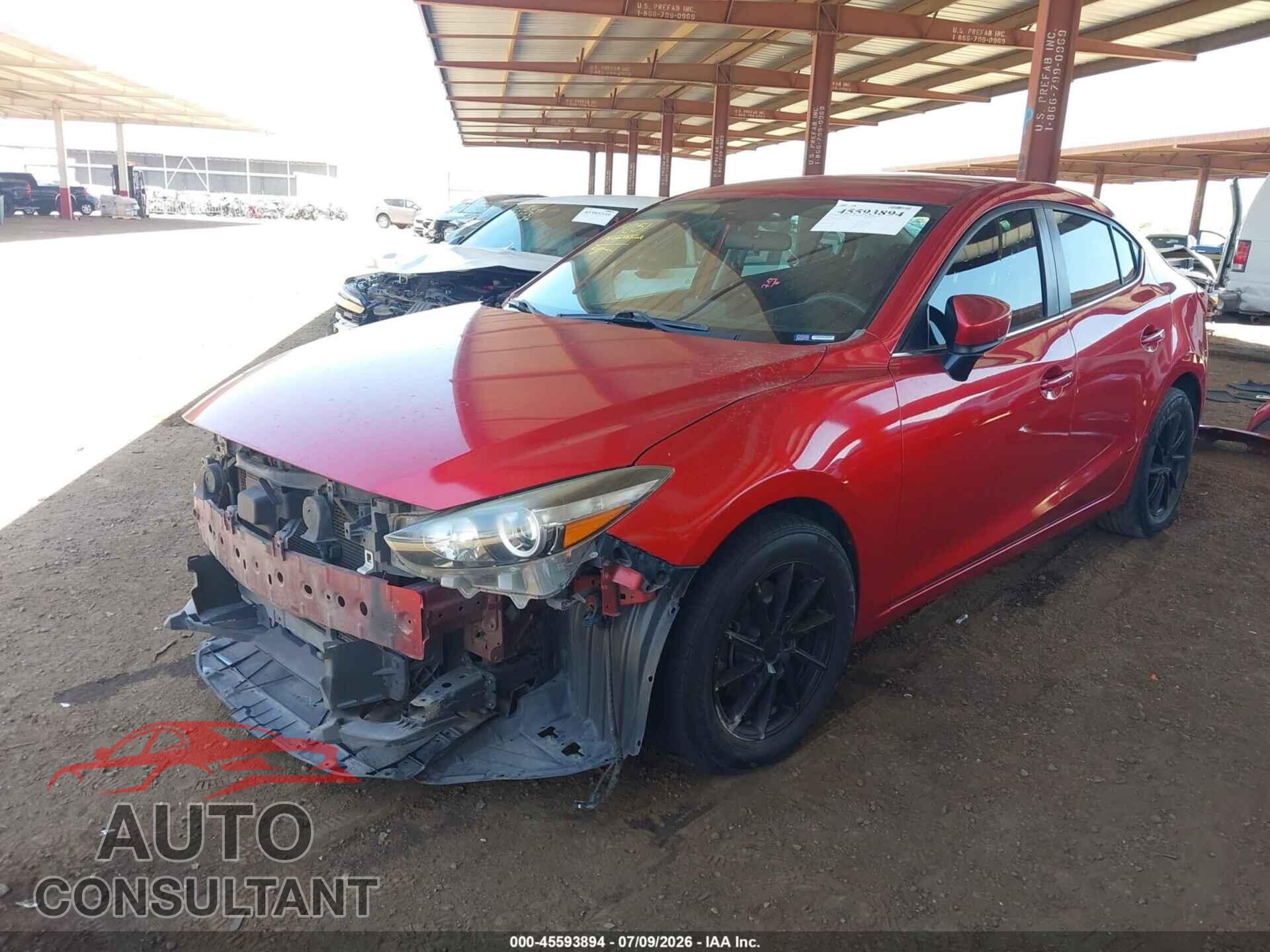 MAZDA MAZDA3 2017 - 3MZBN1U73HM142453