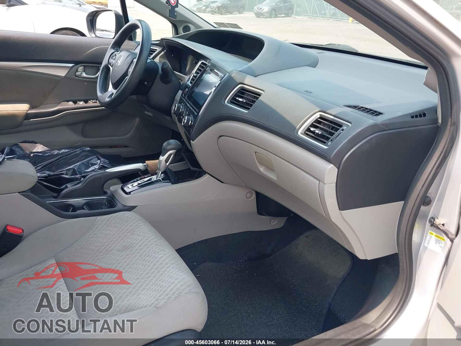 HONDA CIVIC 2014 - 19XFB2F84EE220401