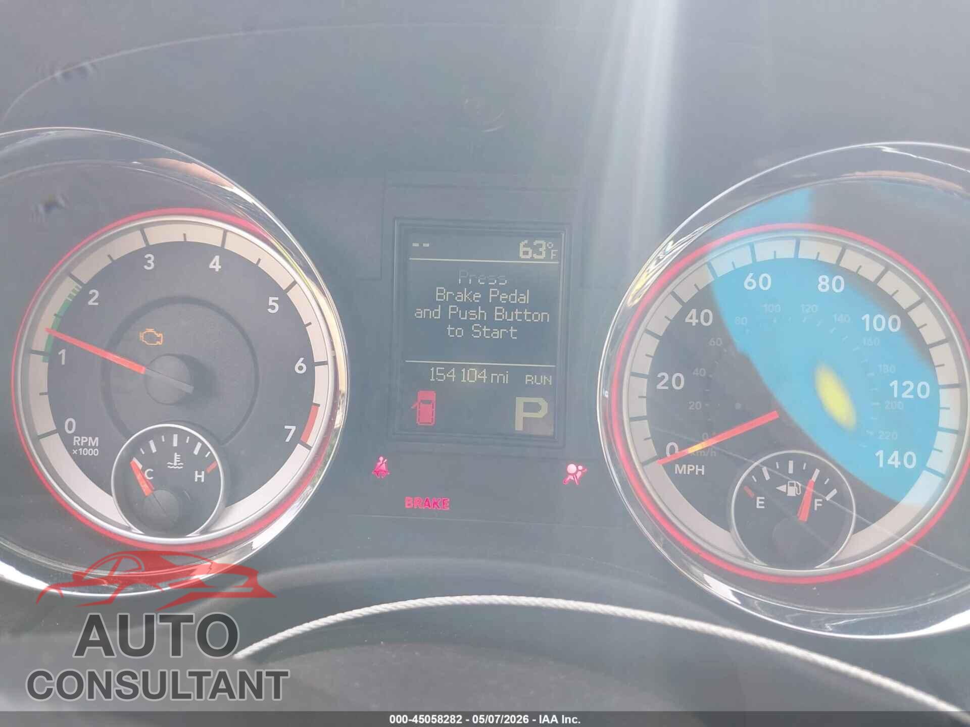 DODGE DURANGO 2013 - 1C4RDJEG0DC500753