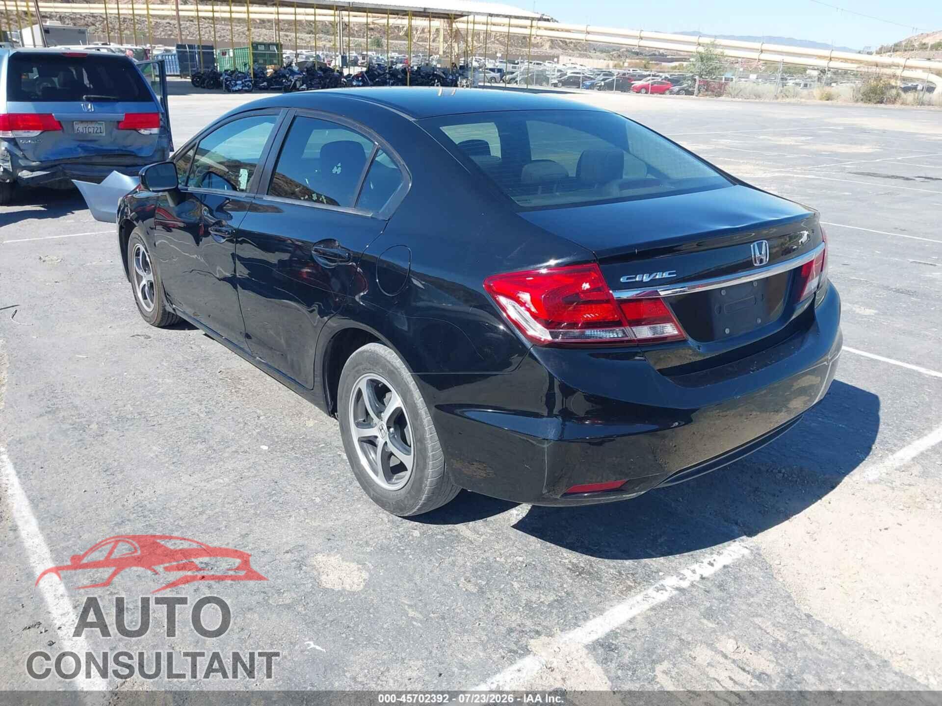 HONDA CIVIC 2015 - 19XFB2F74FE262009