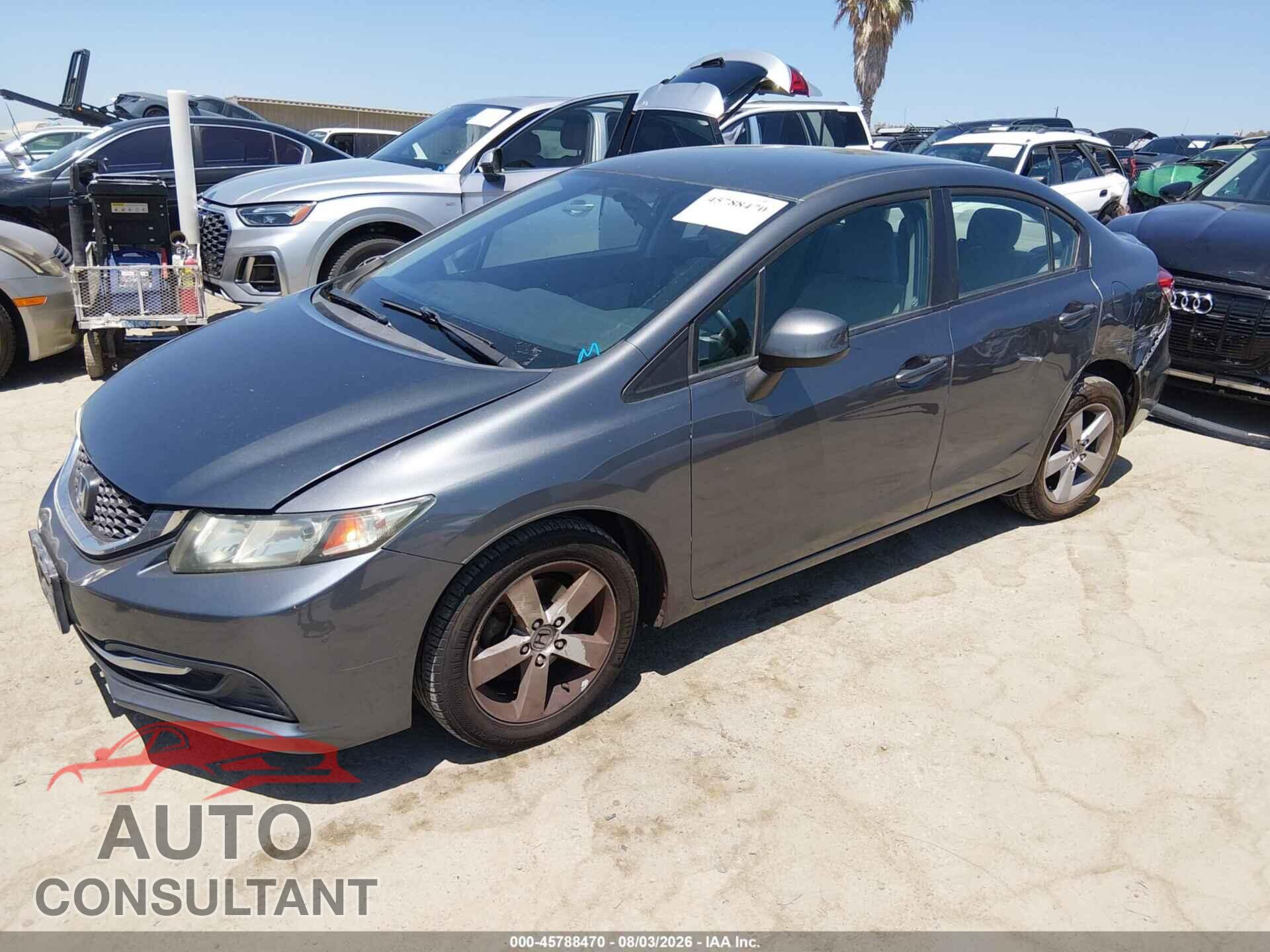 HONDA CIVIC 2013 - 19XFB2F51DE014375