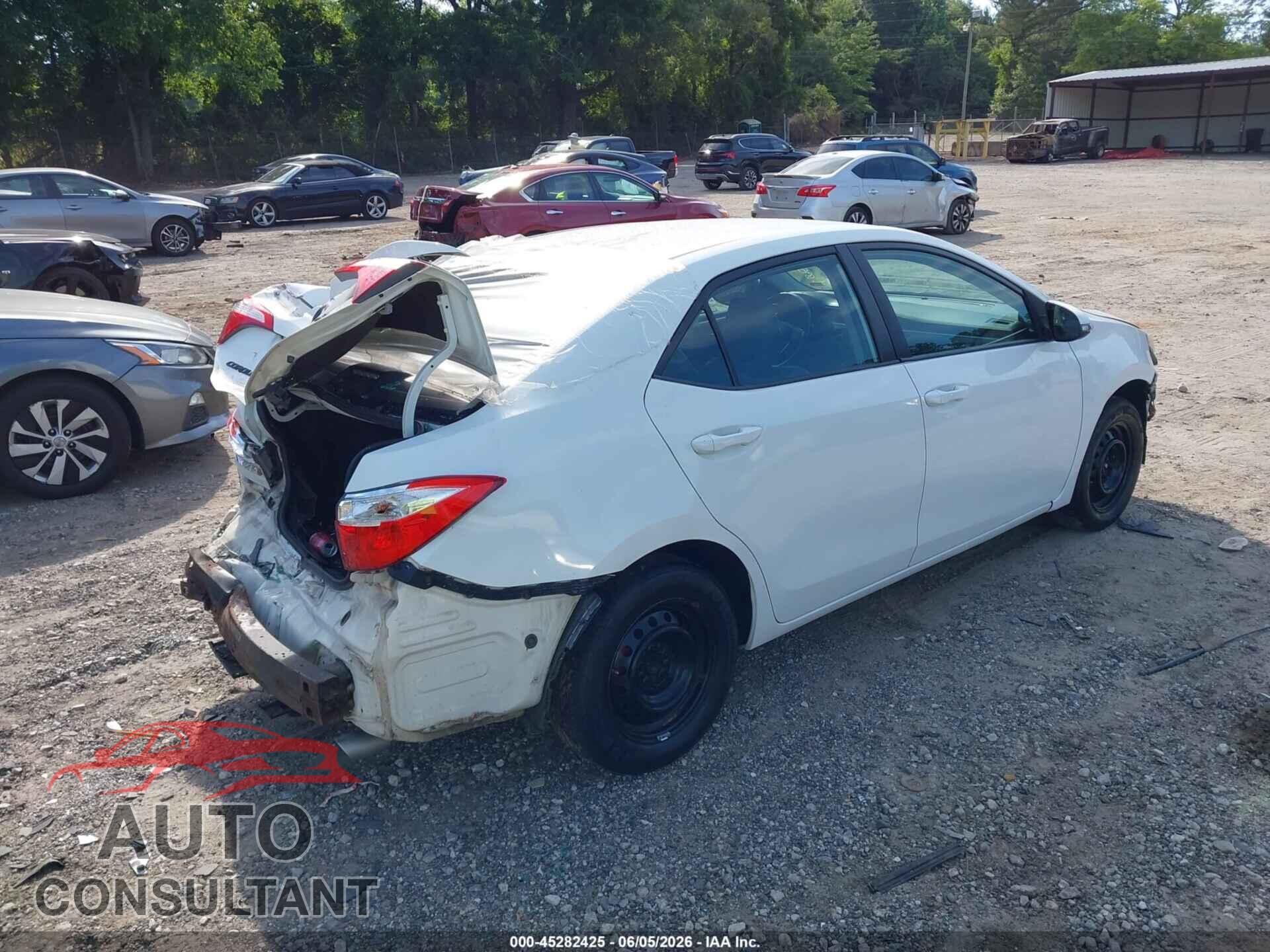TOYOTA COROLLA 2015 - 2T1BURHE9FC451895