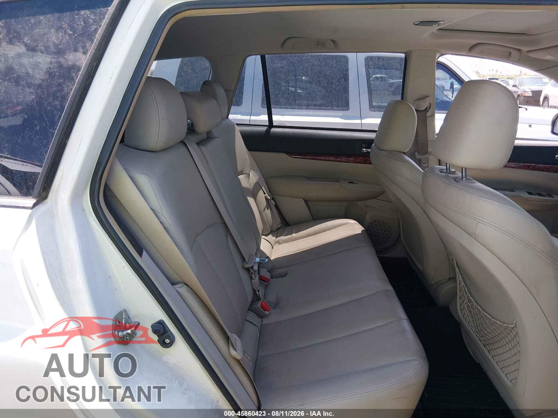 SUBARU OUTBACK 2011 - 4S4BRBKC8B3398055