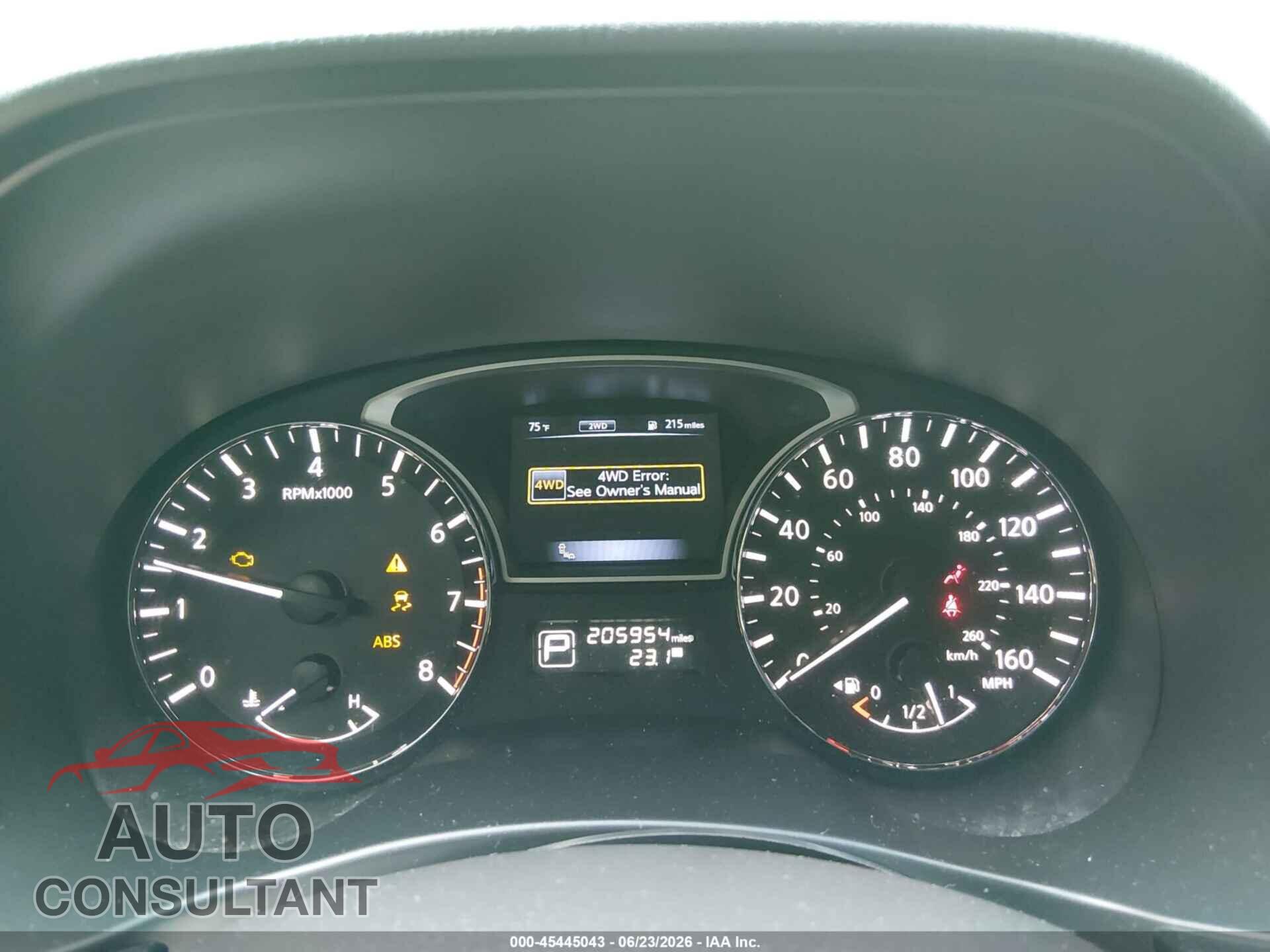 NISSAN PATHFINDER 2015 - 5N1AR2MMXFC656387