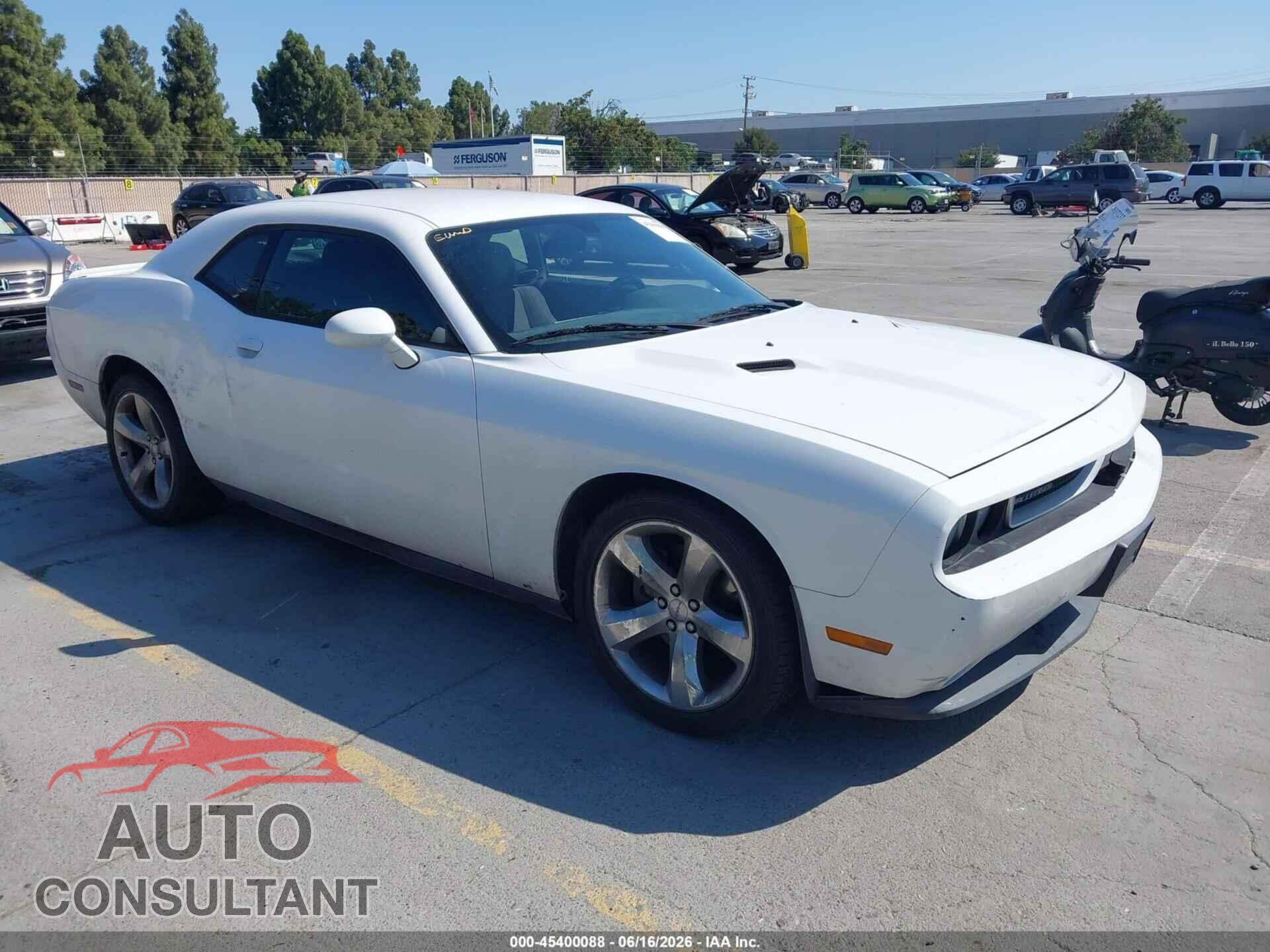 DODGE CHALLENGER 2013 - 2C3CDYAG1DH649565
