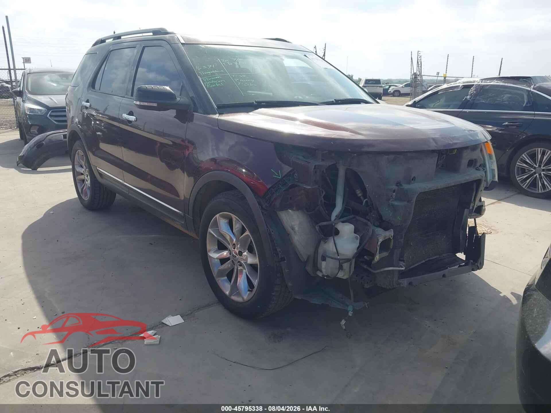 FORD EXPLORER 2011 - 1FMHK8D82BGA42221