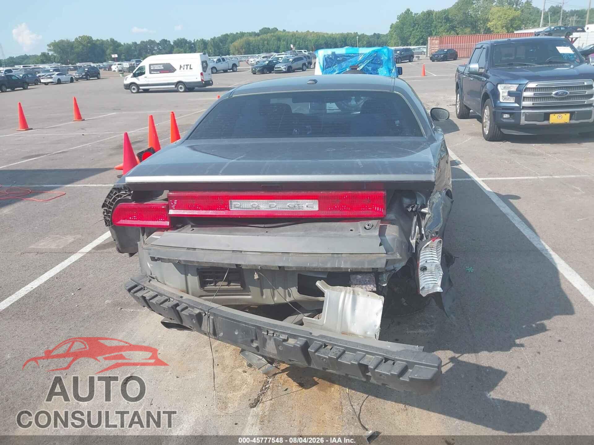 DODGE CHALLENGER 2012 - 2C3CDYAG8CH262204