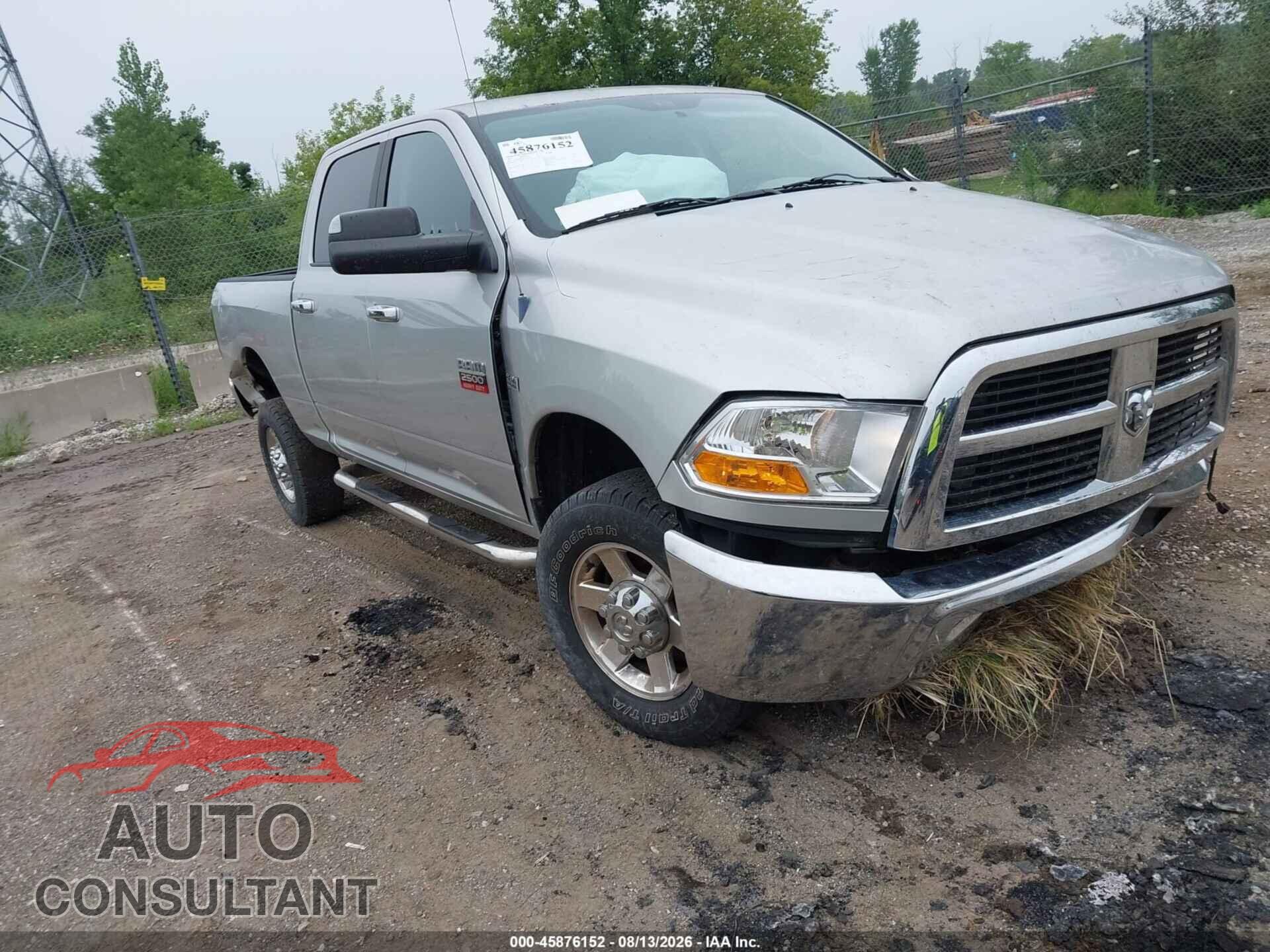 DODGE RAM 2012 - 3C6TD5D52CG121607