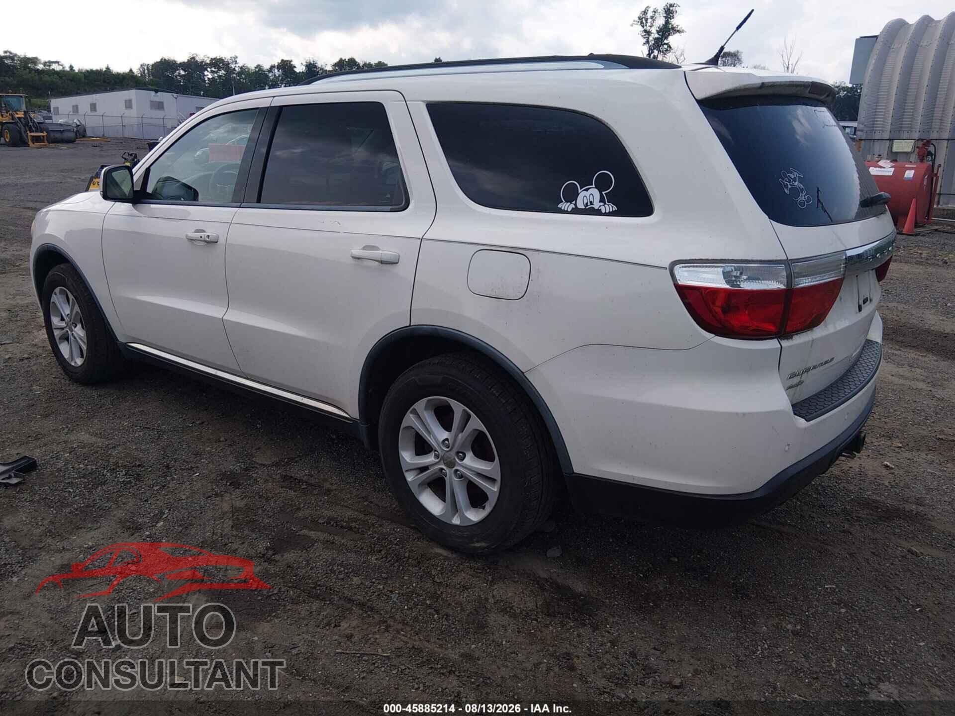 DODGE DURANGO 2012 - 1C4RDJDG4CC121299