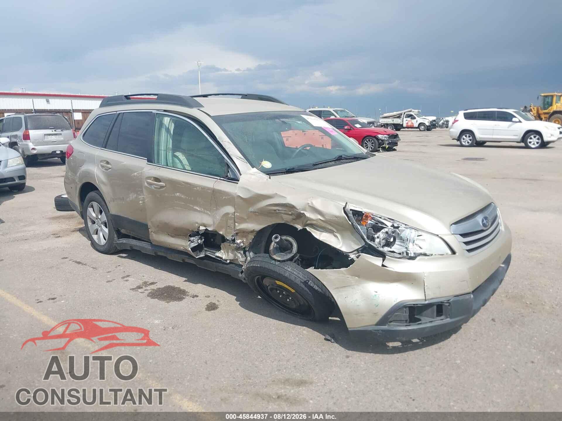 SUBARU OUTBACK 2010 - 4S4BRBCC7A3369482