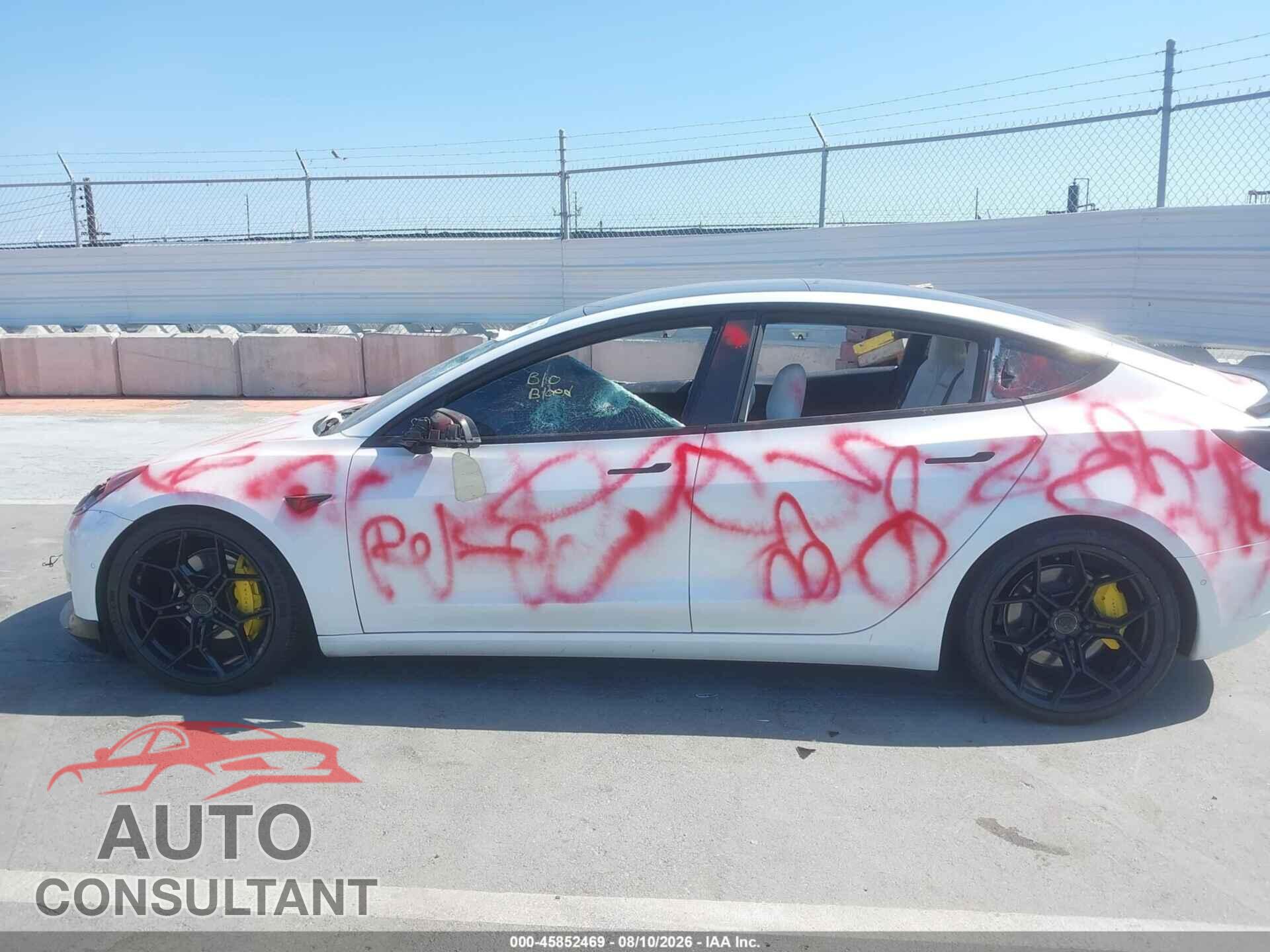 TESLA MODEL 3 2021 - 5YJ3E1EA4MF987571