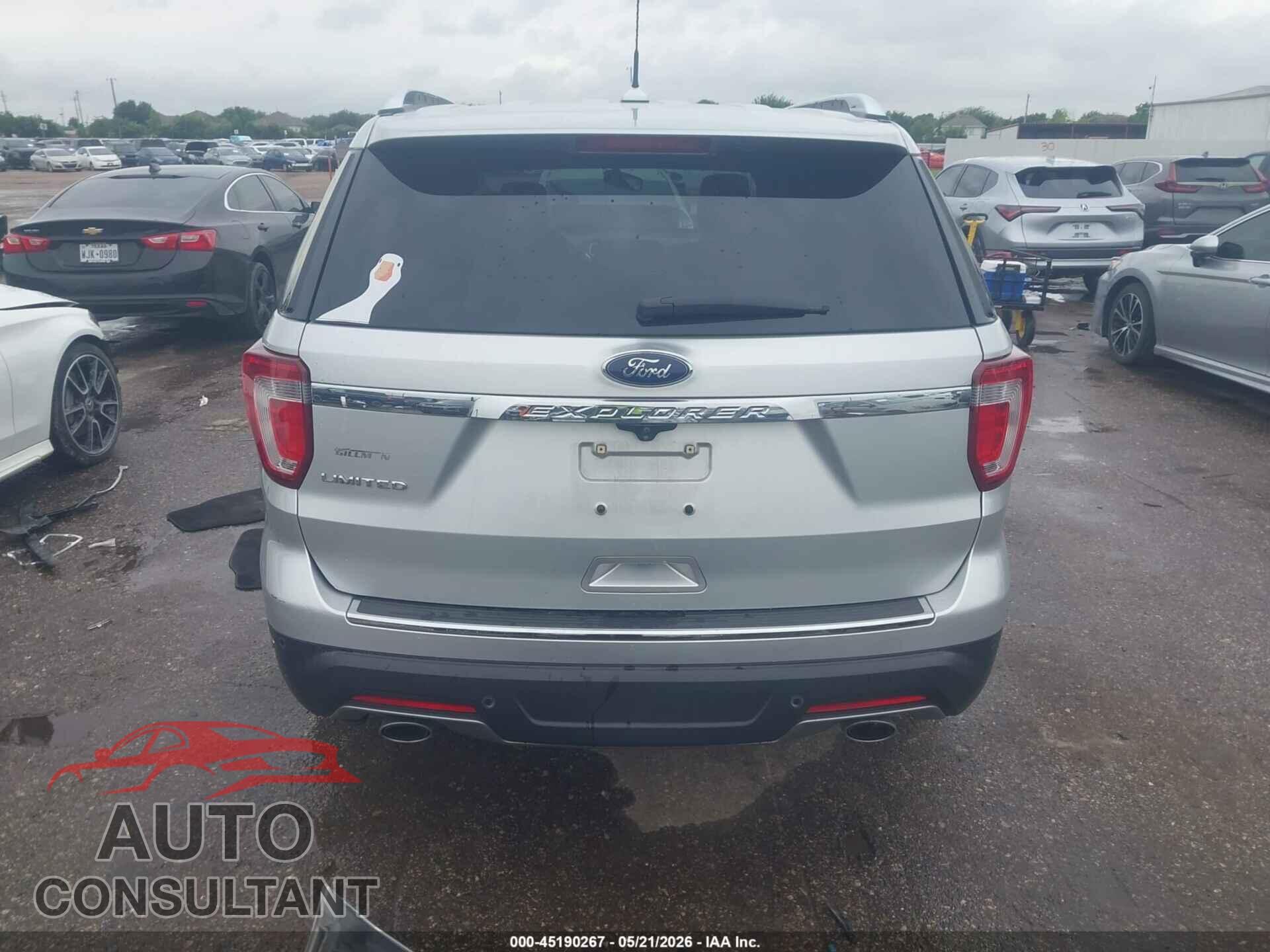 FORD EXPLORER 2018 - 1FM5K7F81JGB33036