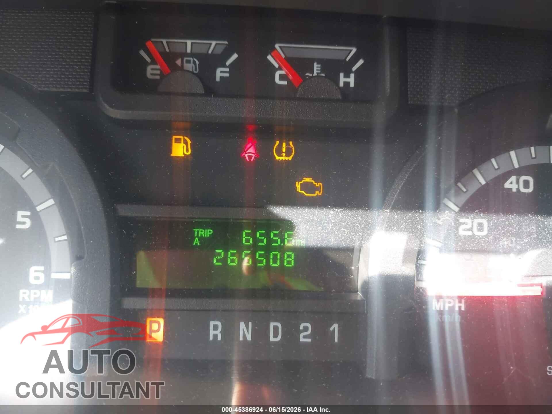 FORD E-250 2011 - 1FTNE2EW5BDA08834