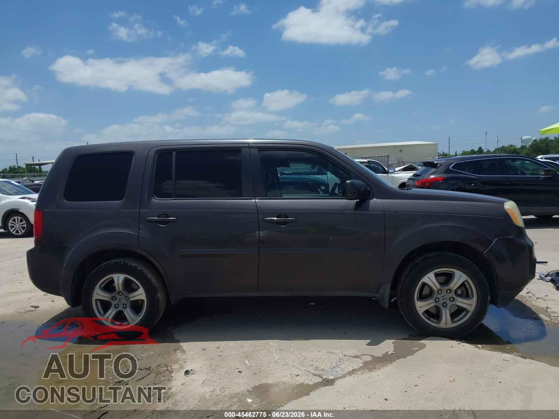 HONDA PILOT 2013 - 5FNYF3H57DB018912