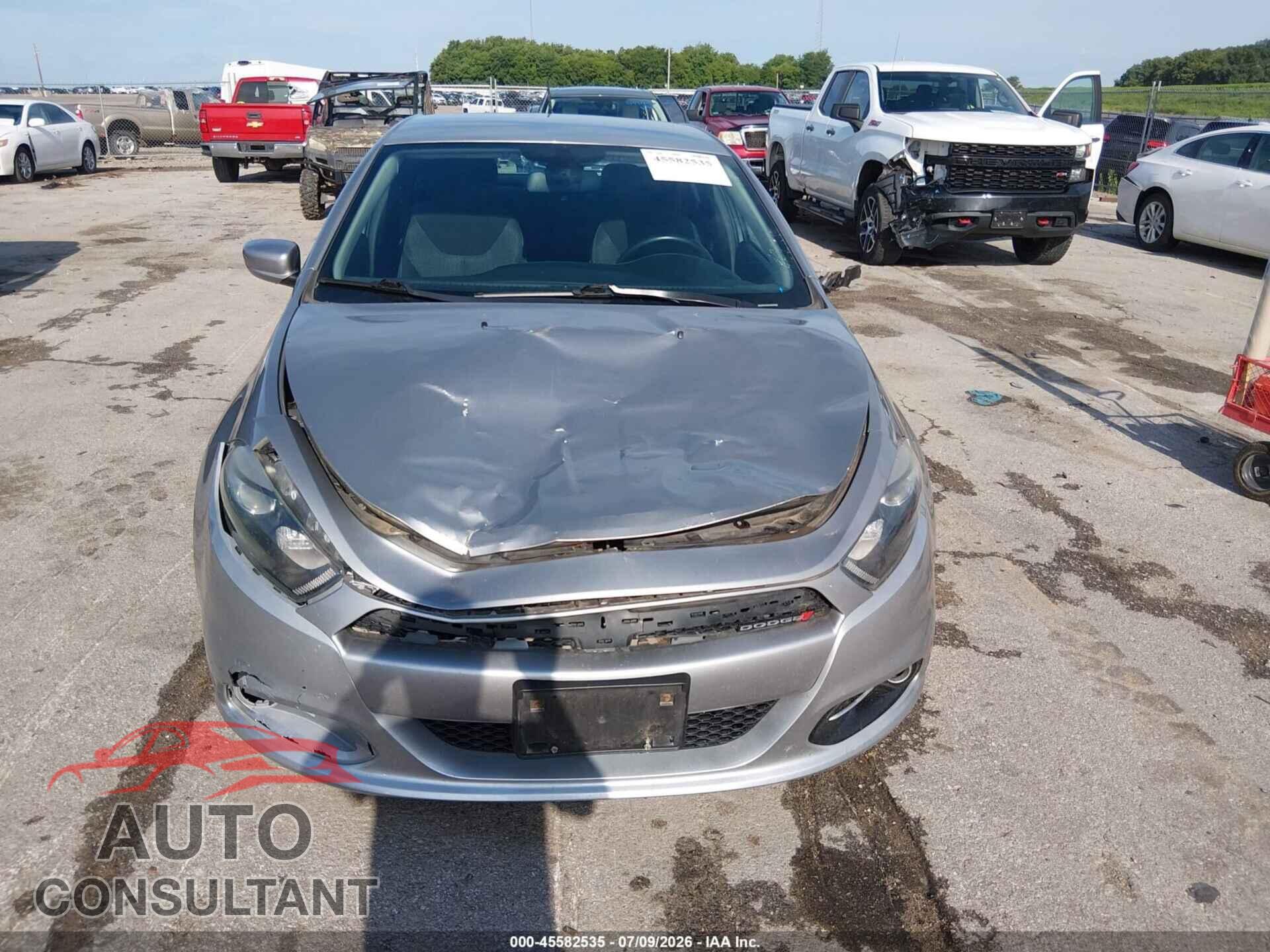 DODGE DART 2014 - 1C3CDFBB2ED857945