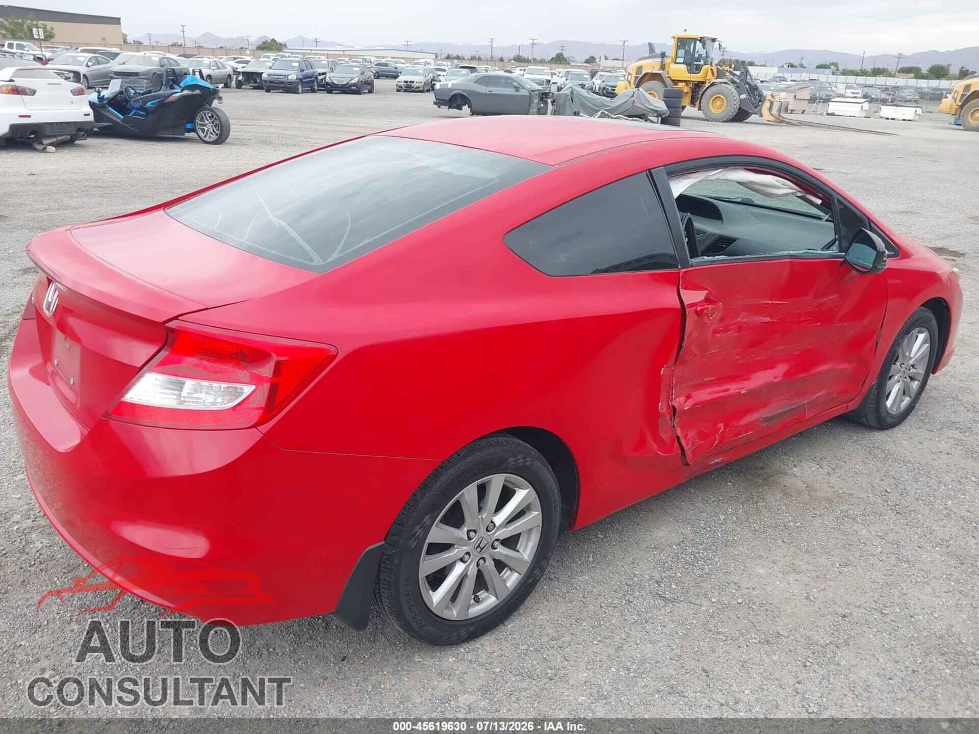 HONDA CIVIC 2012 - 2HGFG3B85CH552220