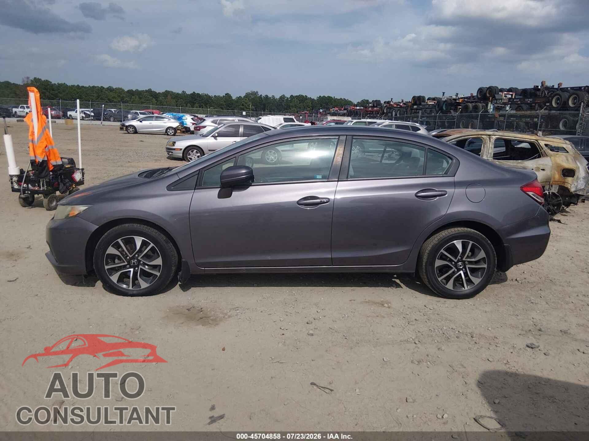 HONDA CIVIC 2014 - 2HGFB2F80EH535234
