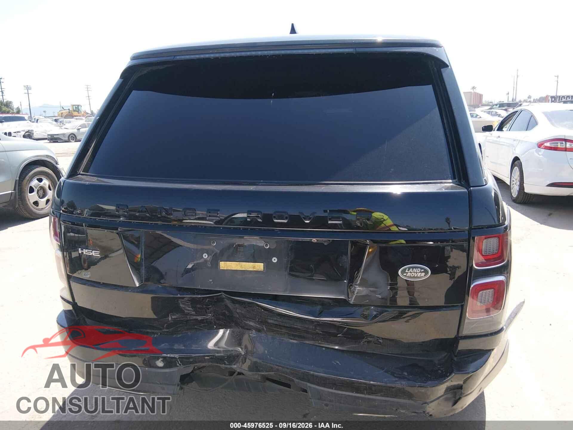 LAND ROVER RANGE ROVER 2019 - SALGS2SV0KA531976