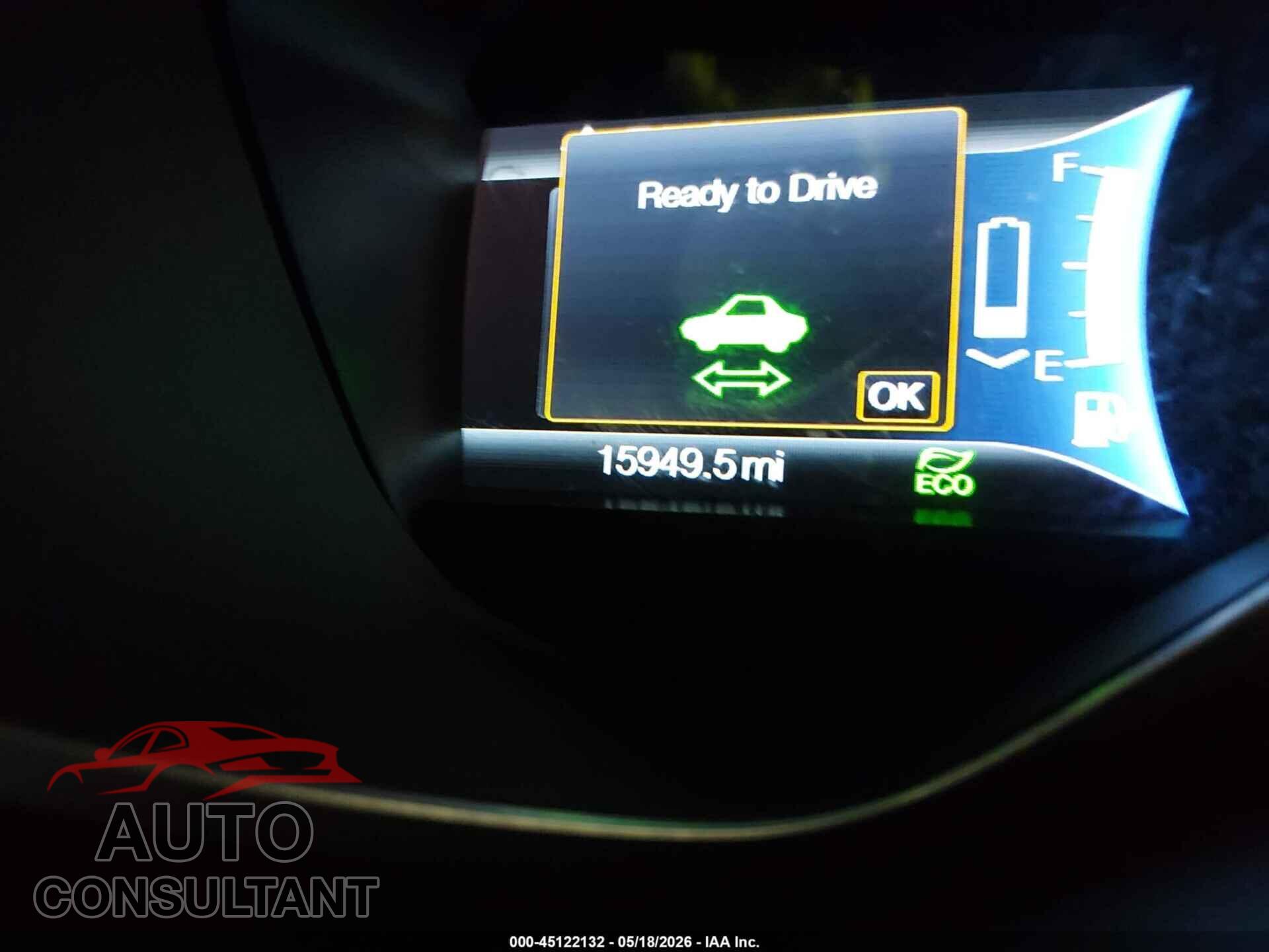 FORD C-MAX HYBRID 2016 - 1FADP5AU9GL113052