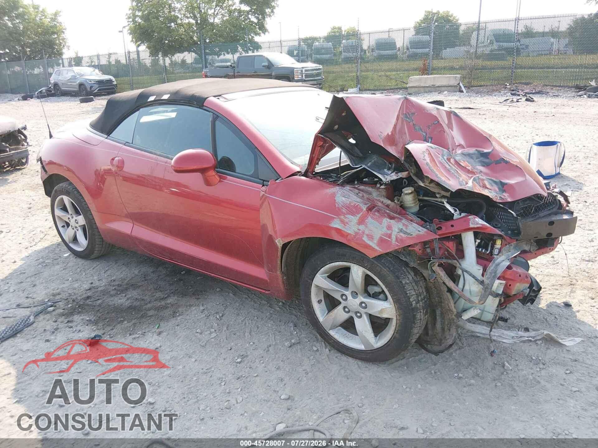 MITSUBISHI ECLIPSE SPYDER 2009 - 4A3AL25F19E042310