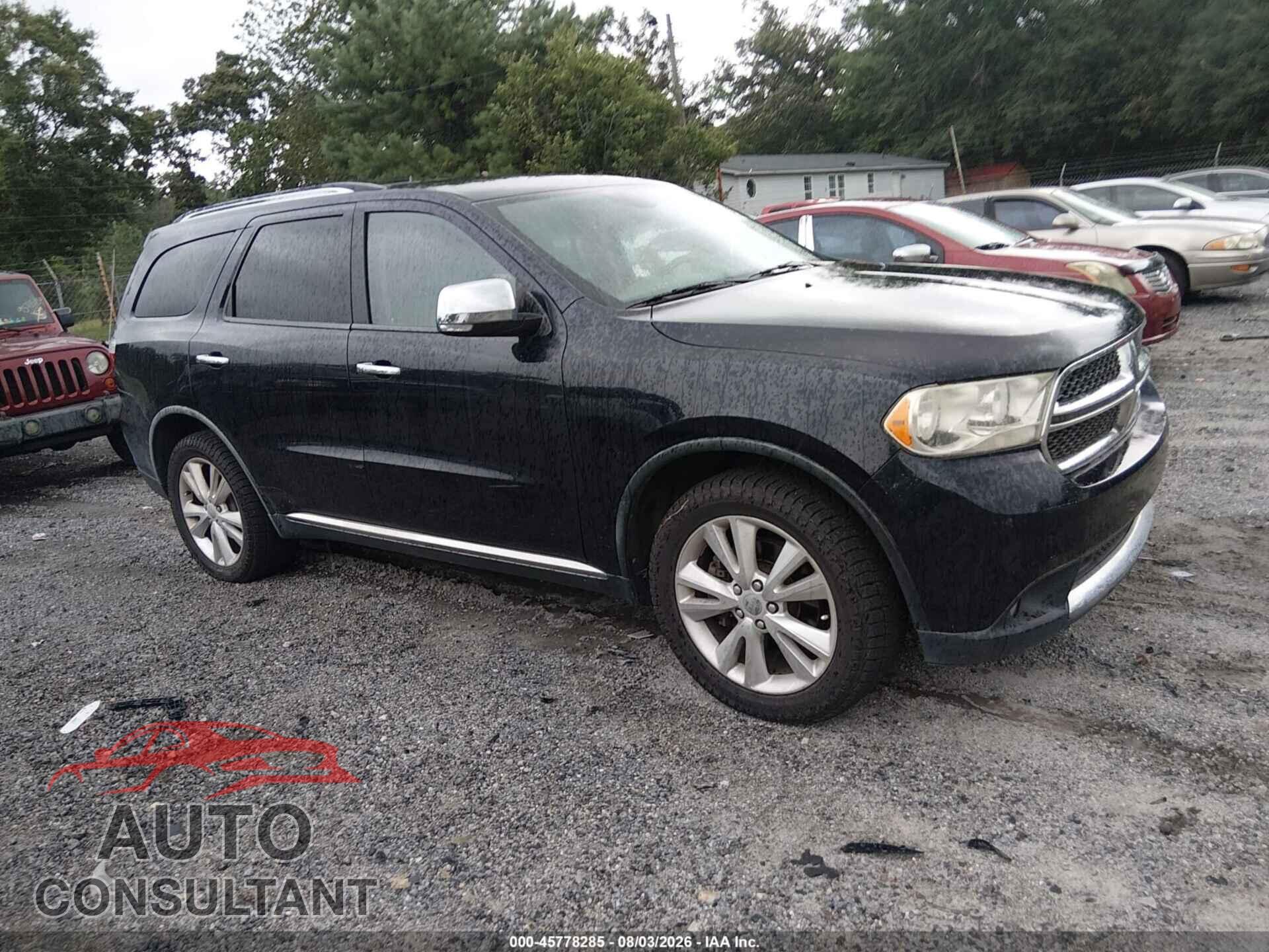 DODGE DURANGO 2011 - 1D4SD4GT3BC696880