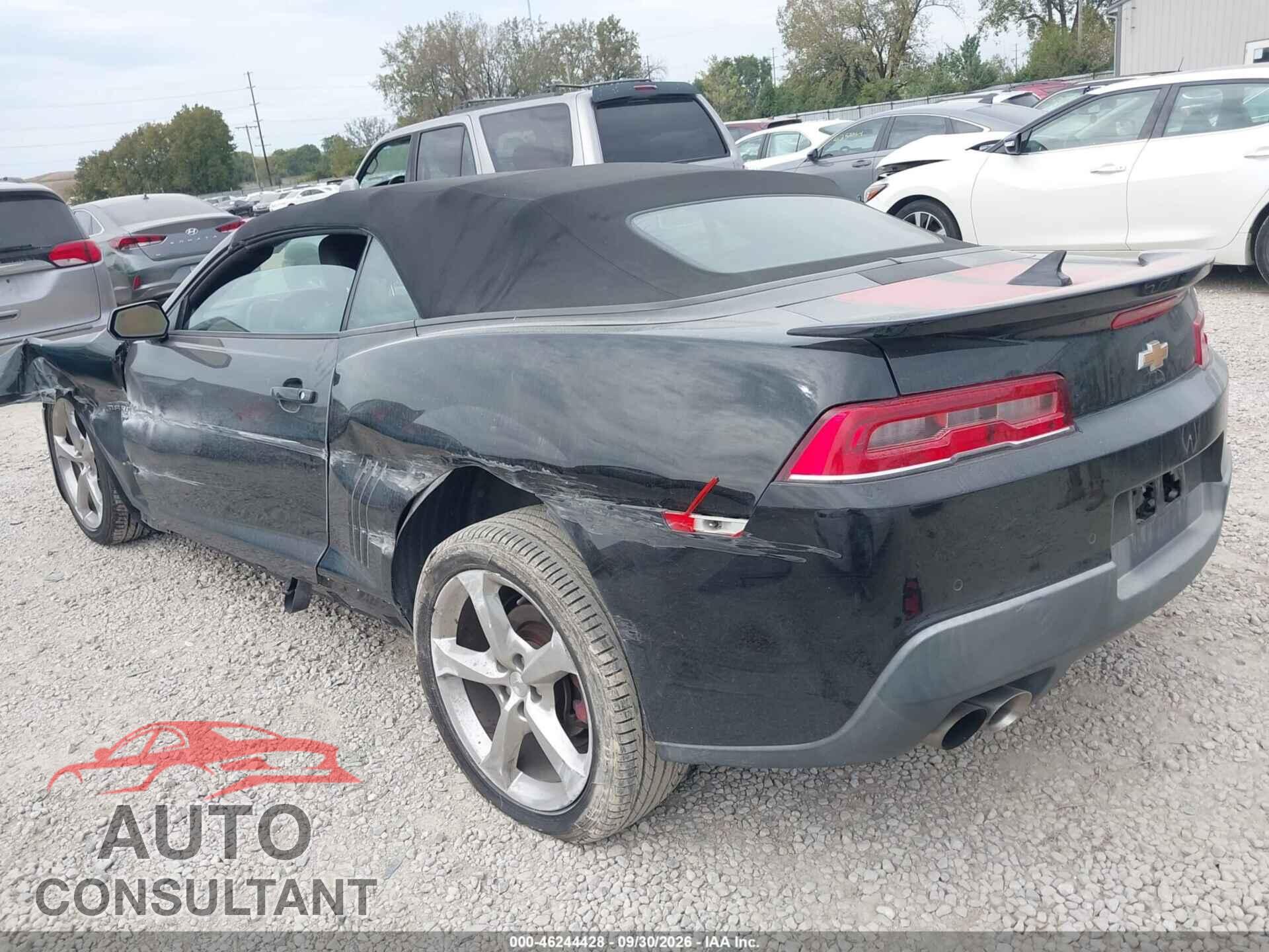 CHEVROLET CAMARO 2014 - 2G1FC3D38E9147616
