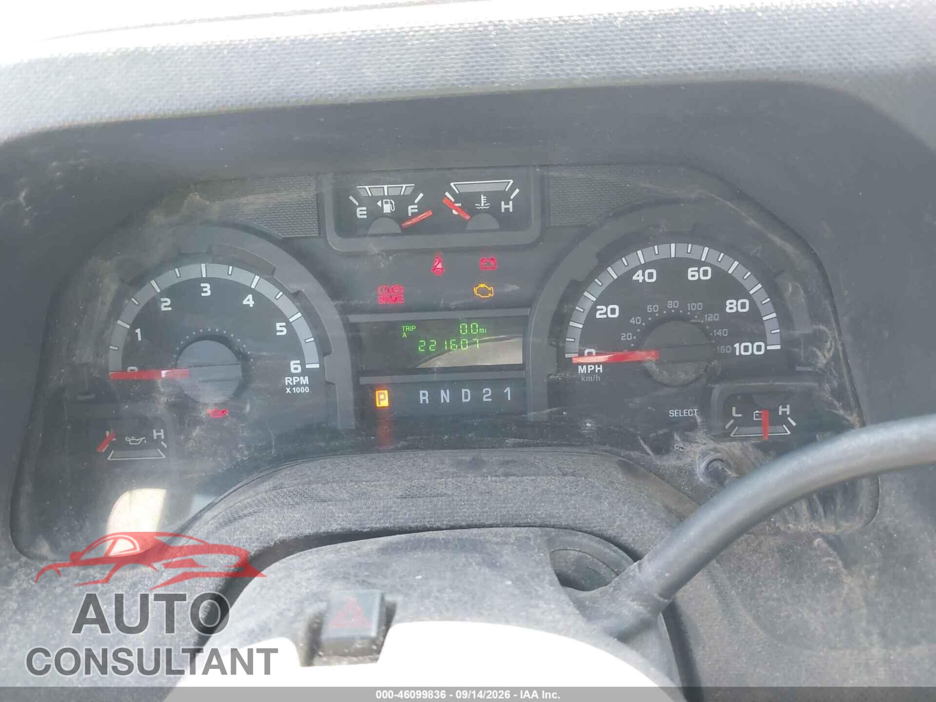 FORD E-250 2010 - 1FTNE2EW6ADA32820