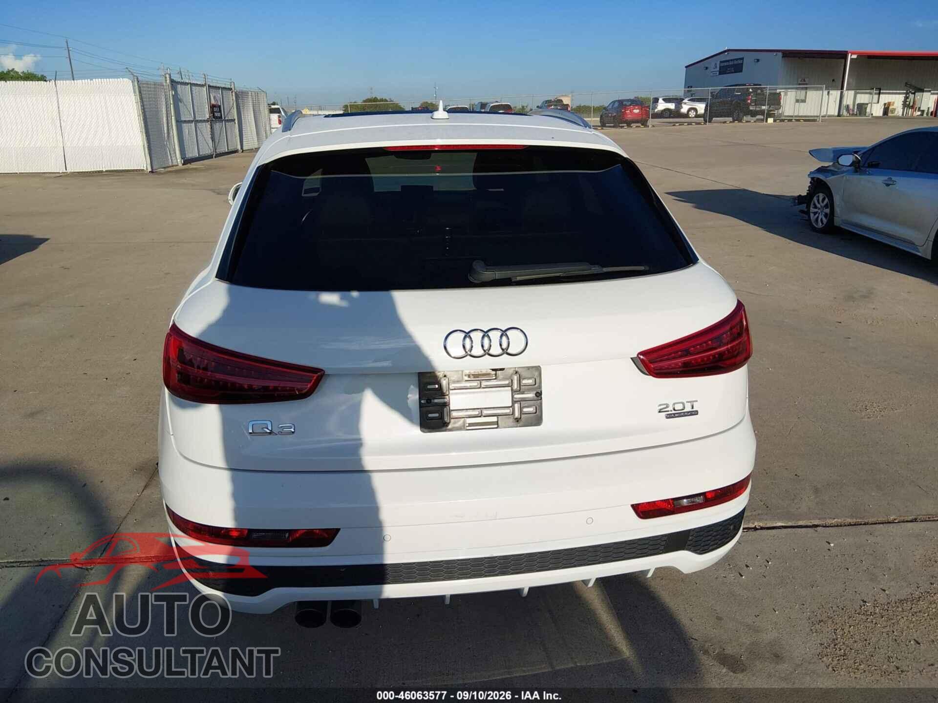 AUDI Q3 2016 - WA1GFCFS1GR024802
