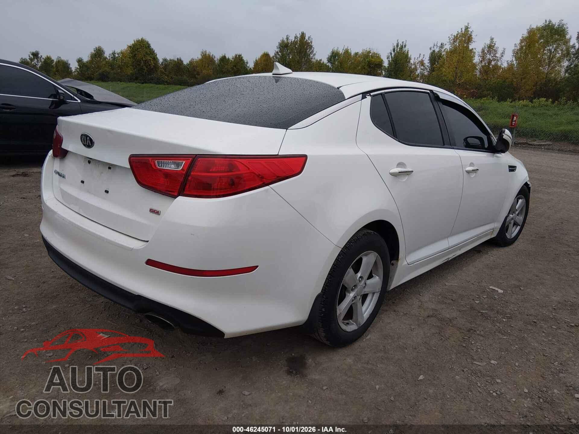 KIA OPTIMA 2015 - KNAGM4A75F5584474
