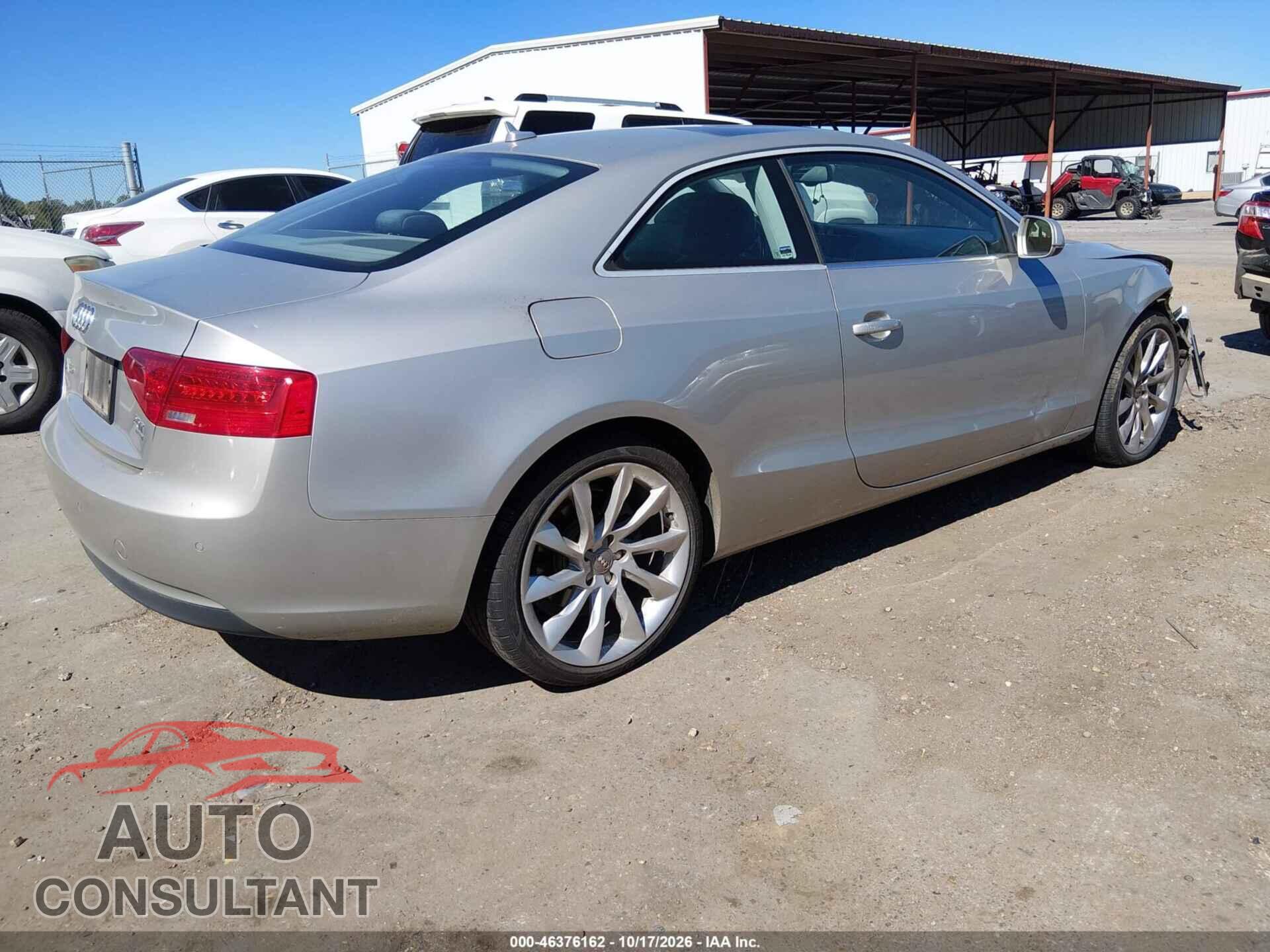 AUDI A5 2013 - WAULFAFR1DA038986