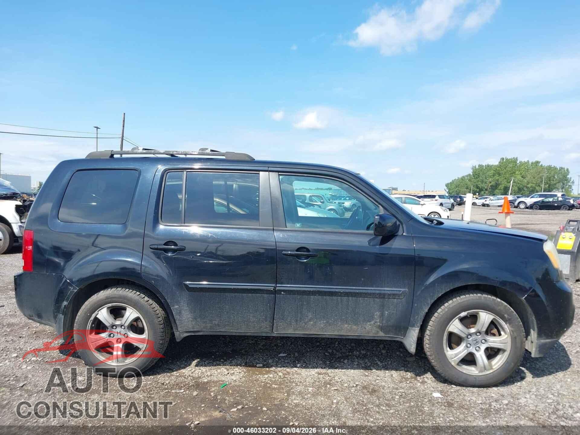 HONDA PILOT 2012 - 5FNYF4H59CB047106