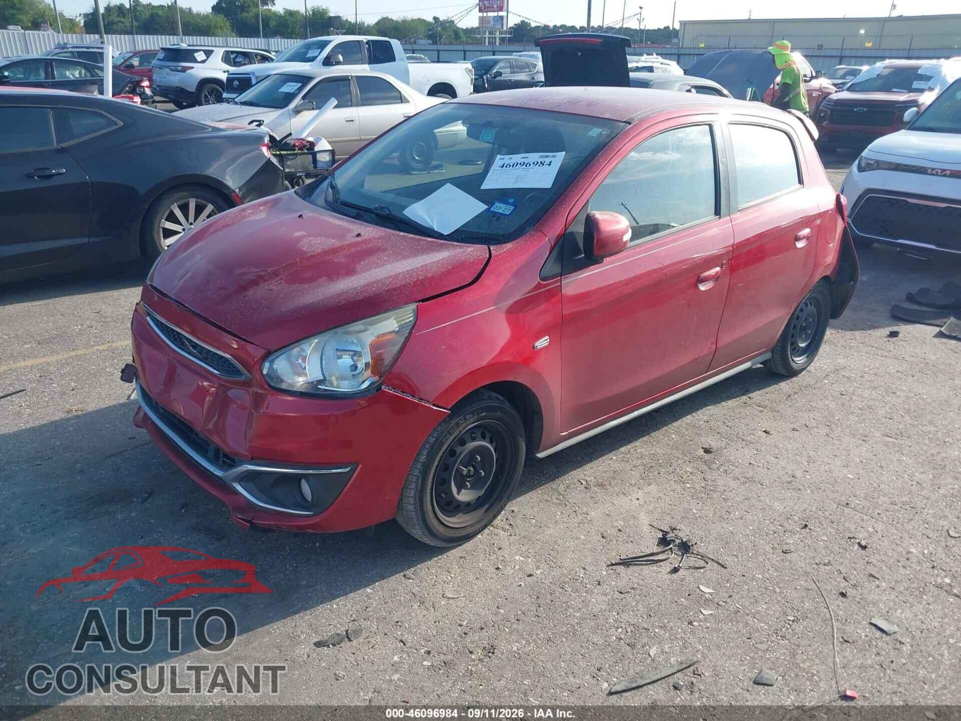 MITSUBISHI MIRAGE 2017 - ML32A4HJ2HH014251