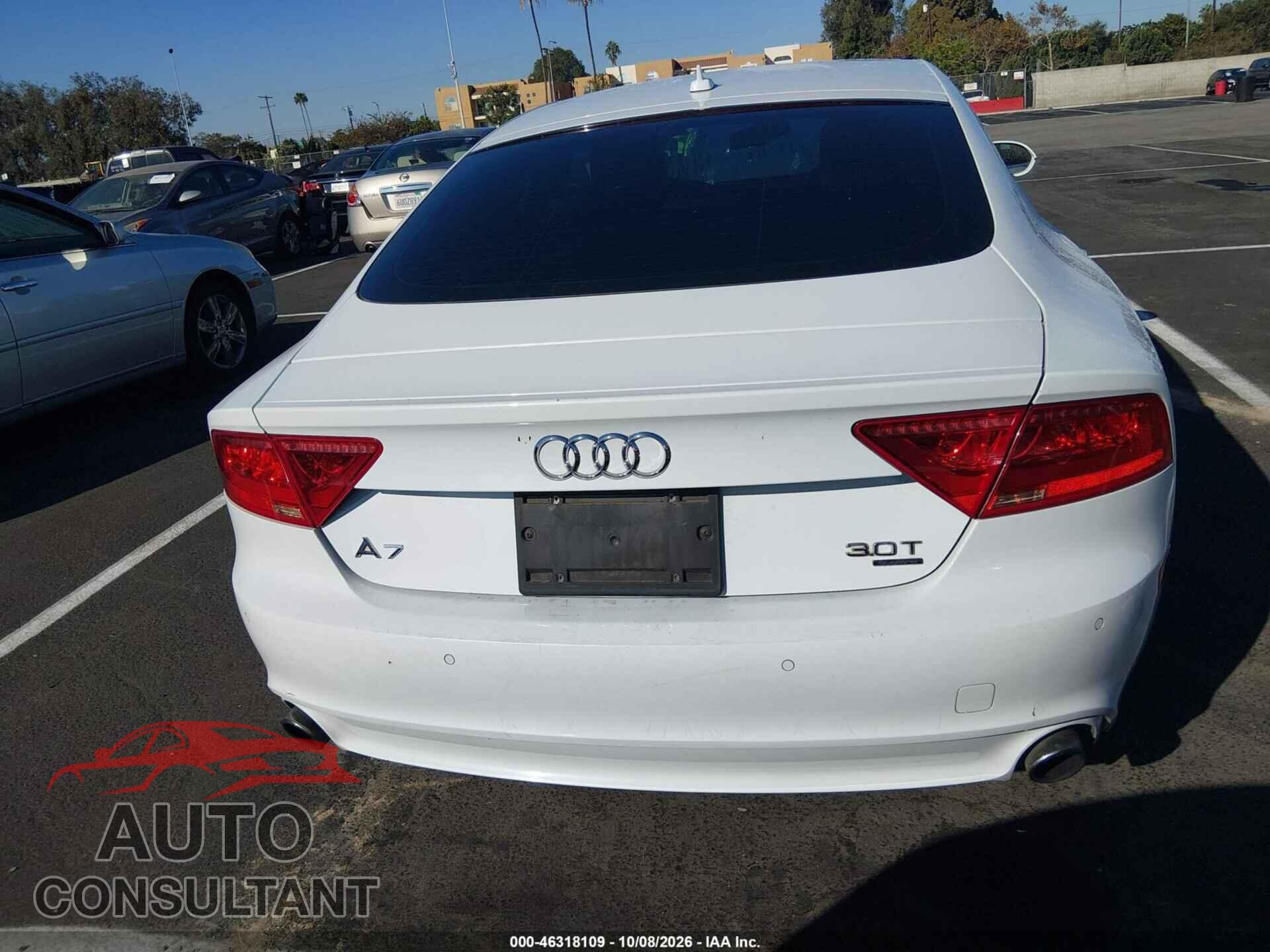 AUDI A7 2013 - WAUYGAFC2DN029575