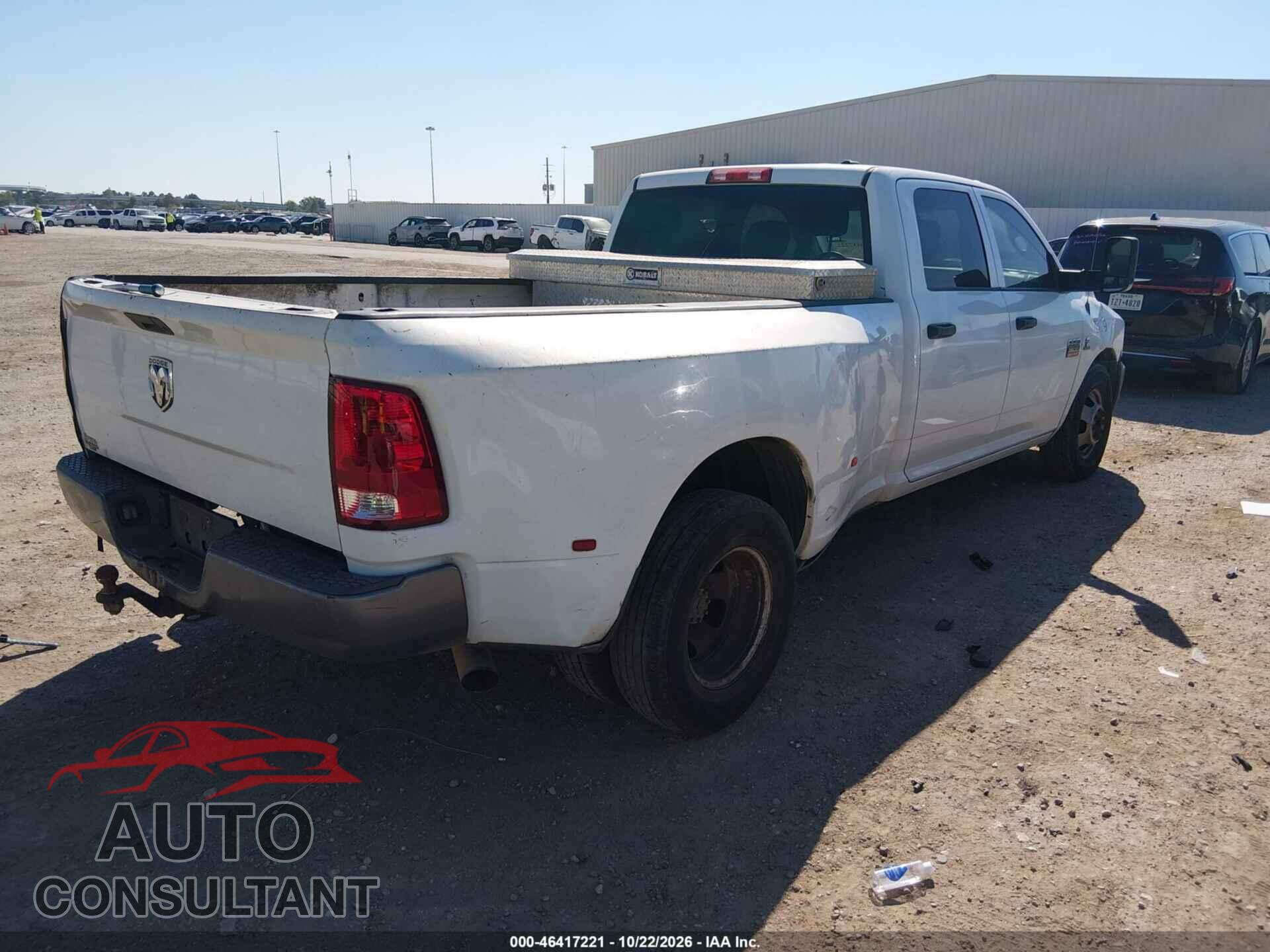 DODGE RAM 3500 2010 - 3D73M4CL3AG169432