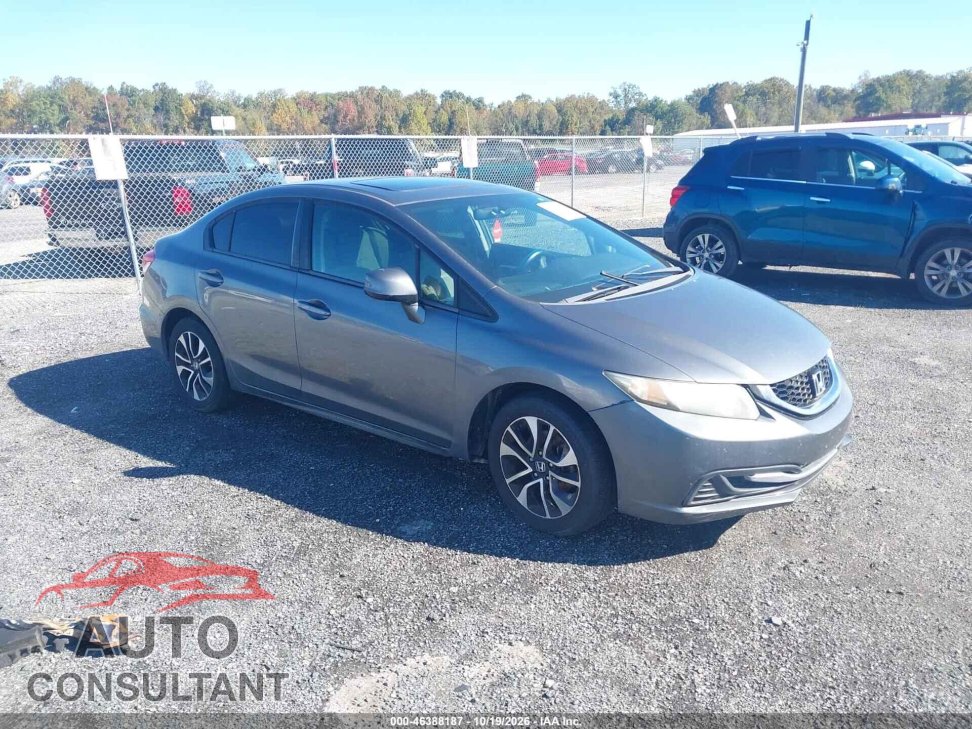 HONDA CIVIC 2013 - 19XFB2F89DE208145