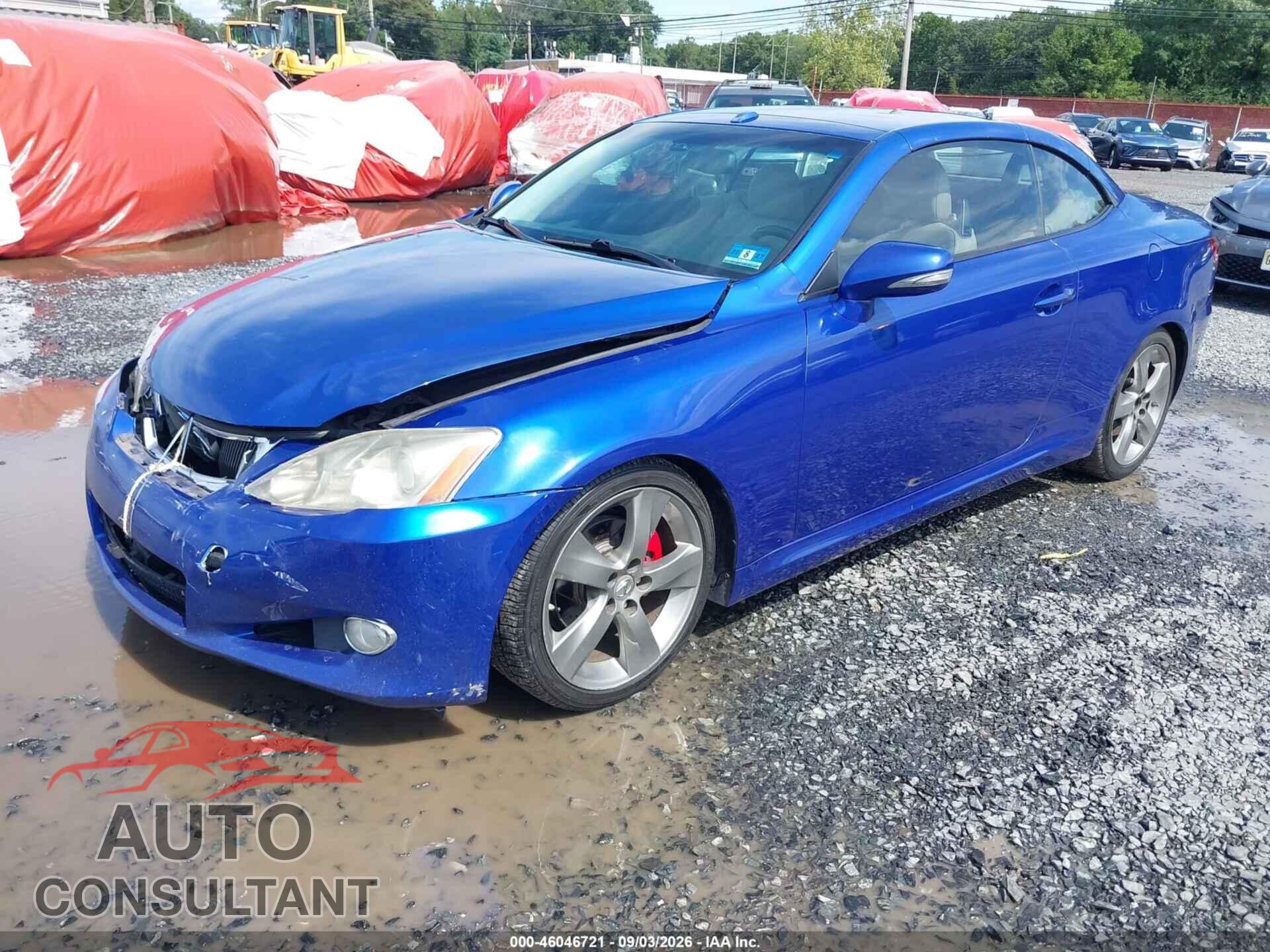 LEXUS IS 250C 2010 - JTHFF2C2XA2501385