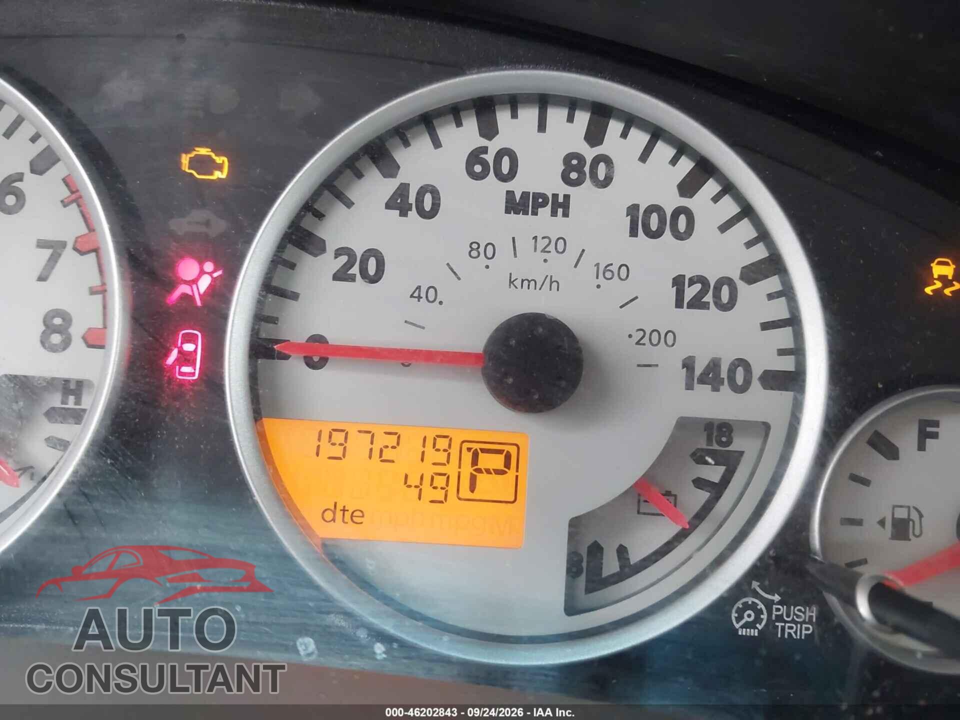 NISSAN FRONTIER 2012 - 1N6AD0ER3CC463623