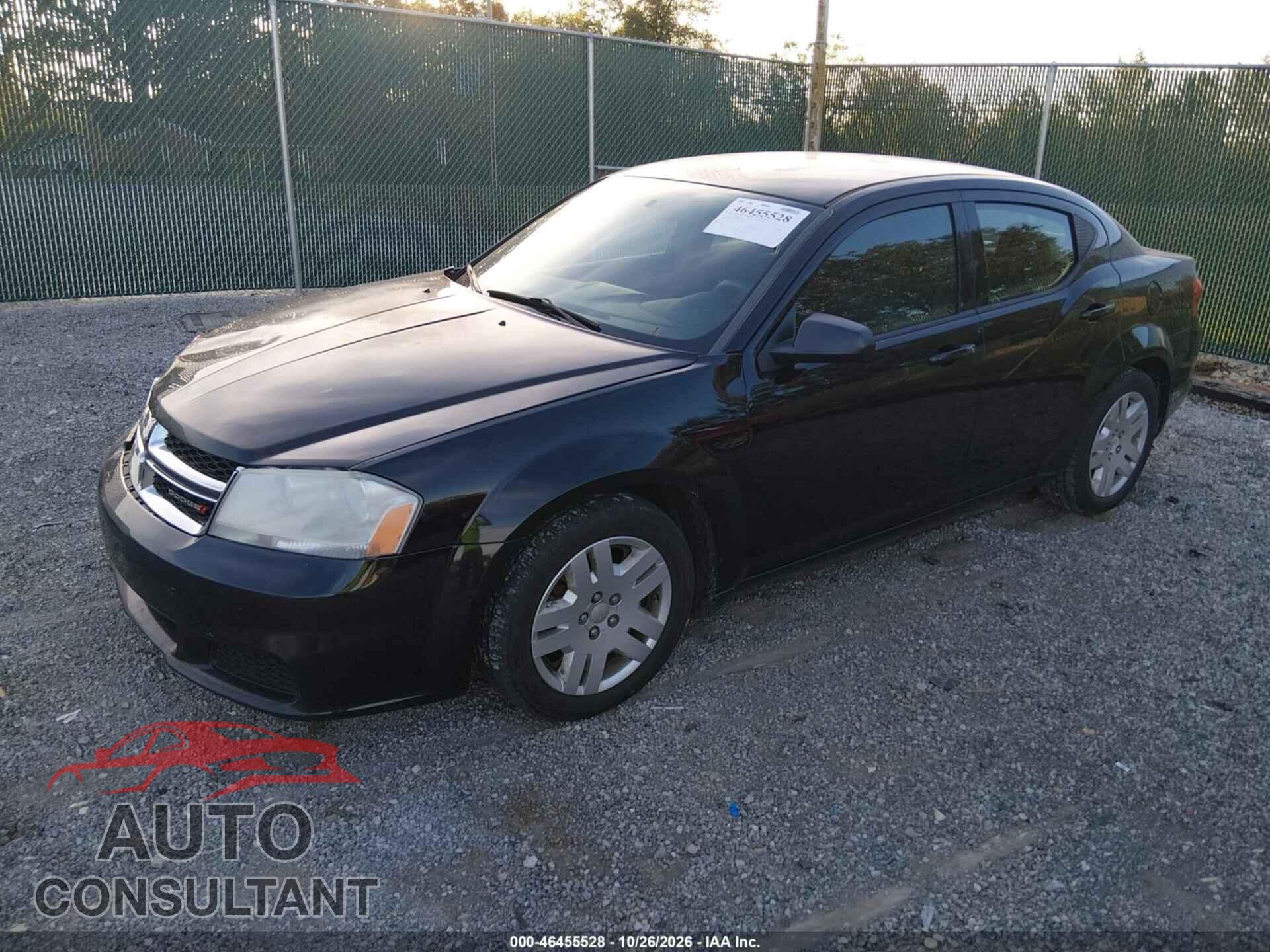 DODGE AVENGER 2014 - 1C3CDZAB5EN203650