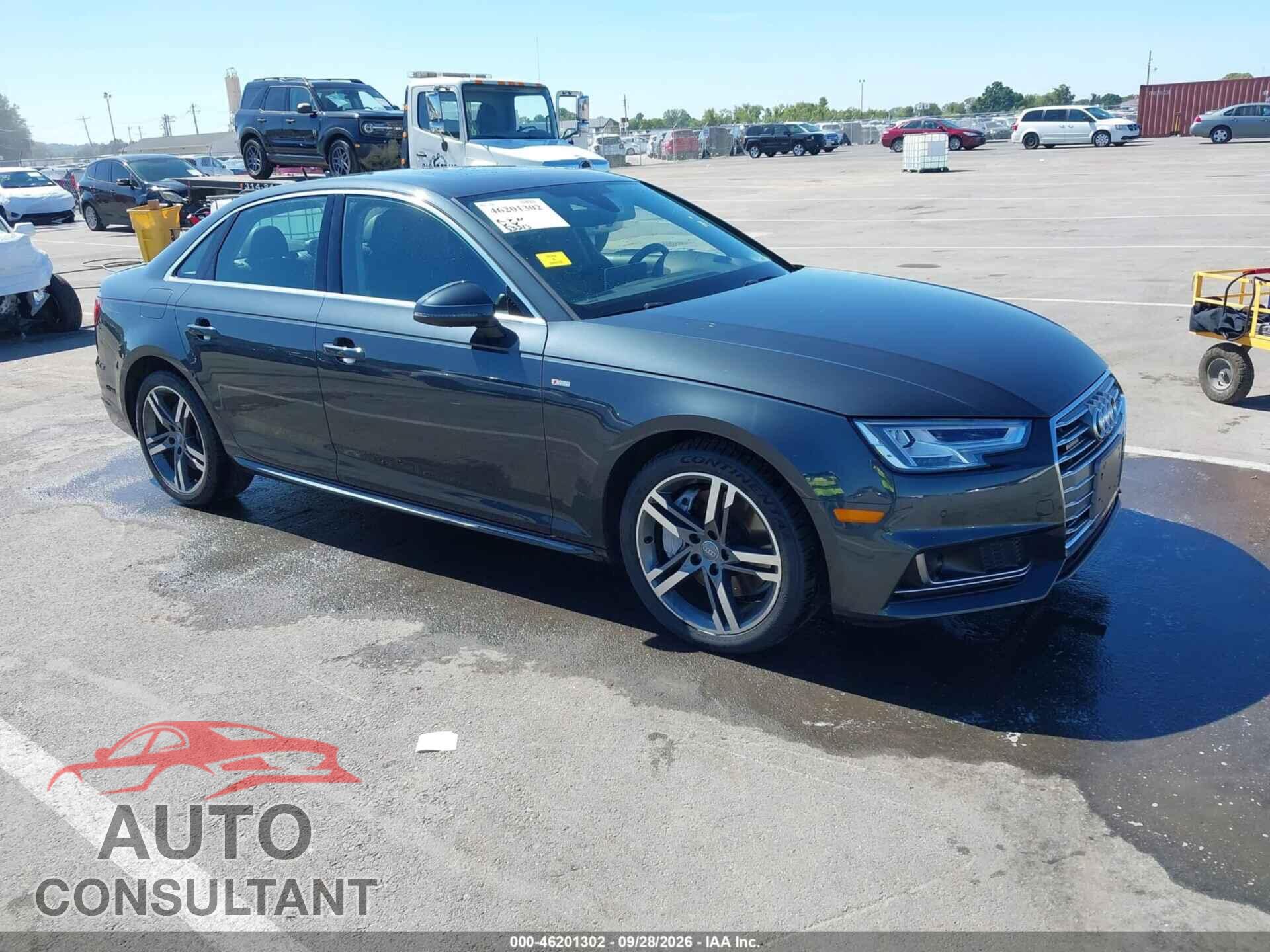 AUDI A4 2018 - WAUFNAF48JN013169