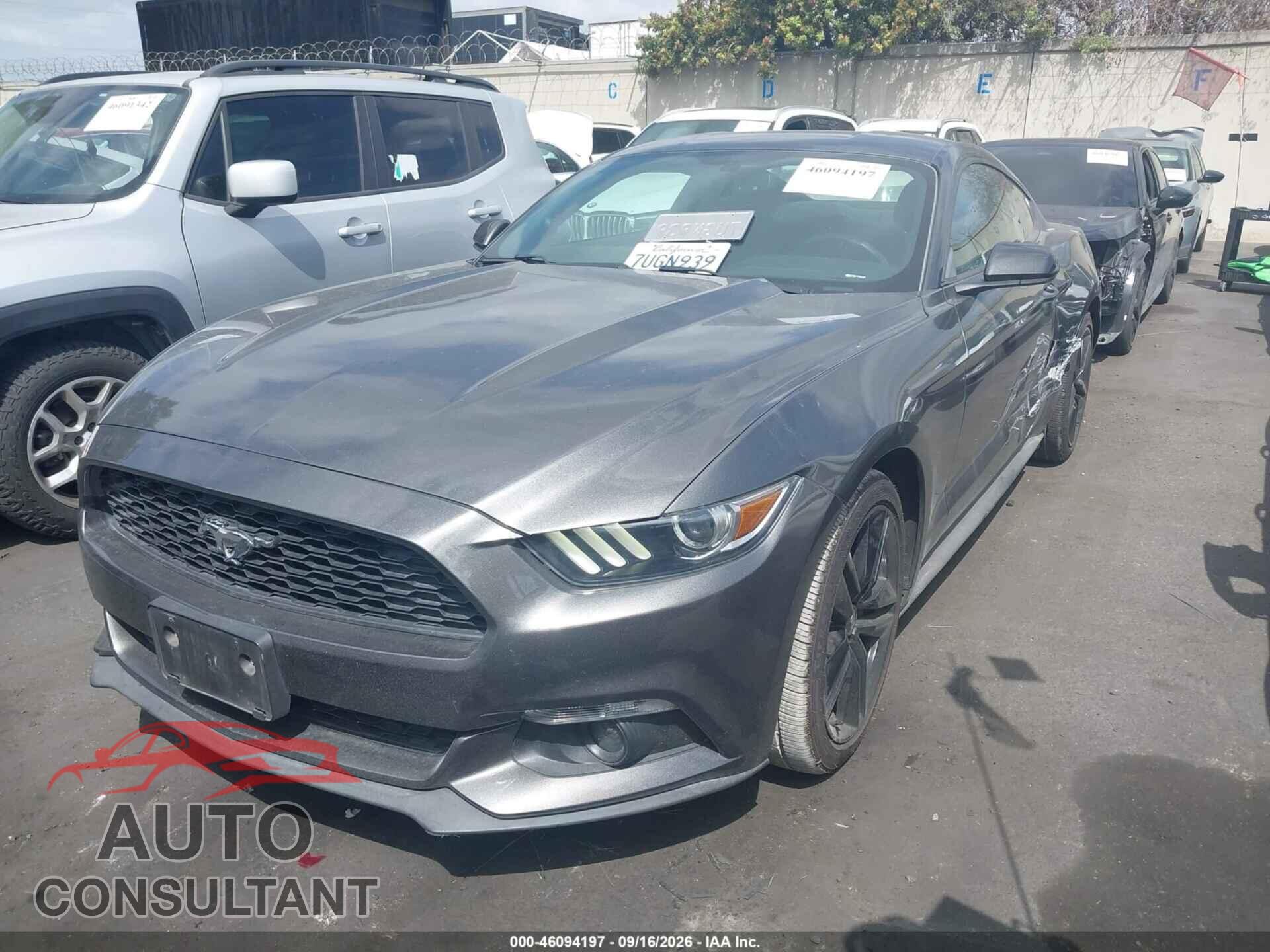FORD MUSTANG 2016 - 1FA6P8TH7G5268407