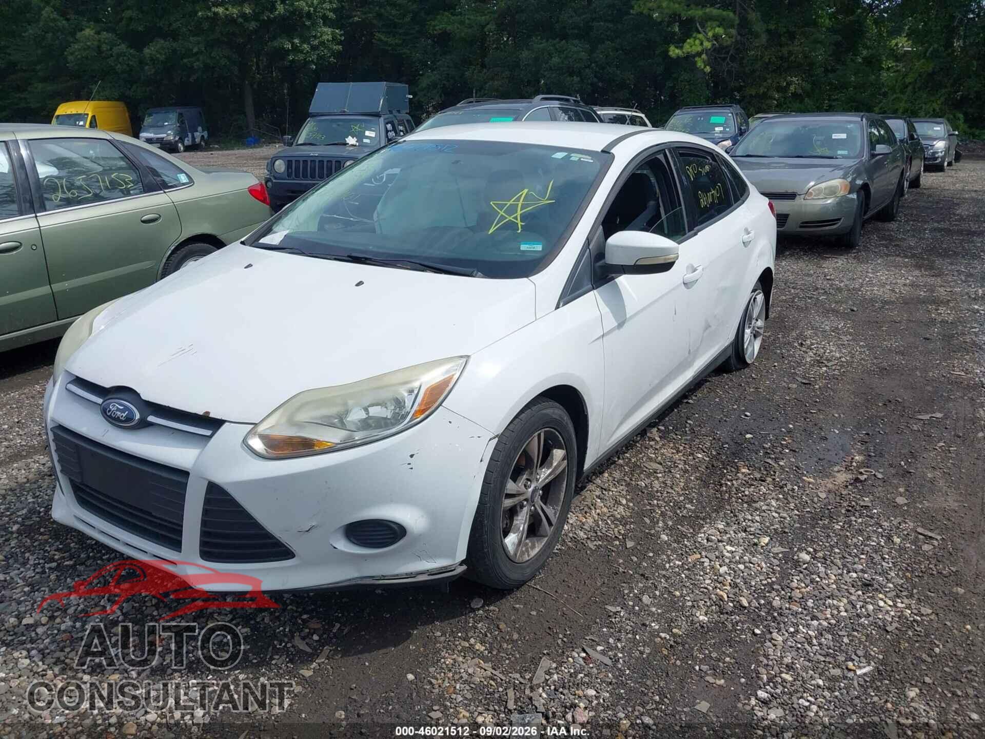 FORD FOCUS 2013 - 1FADP3F22DL317070