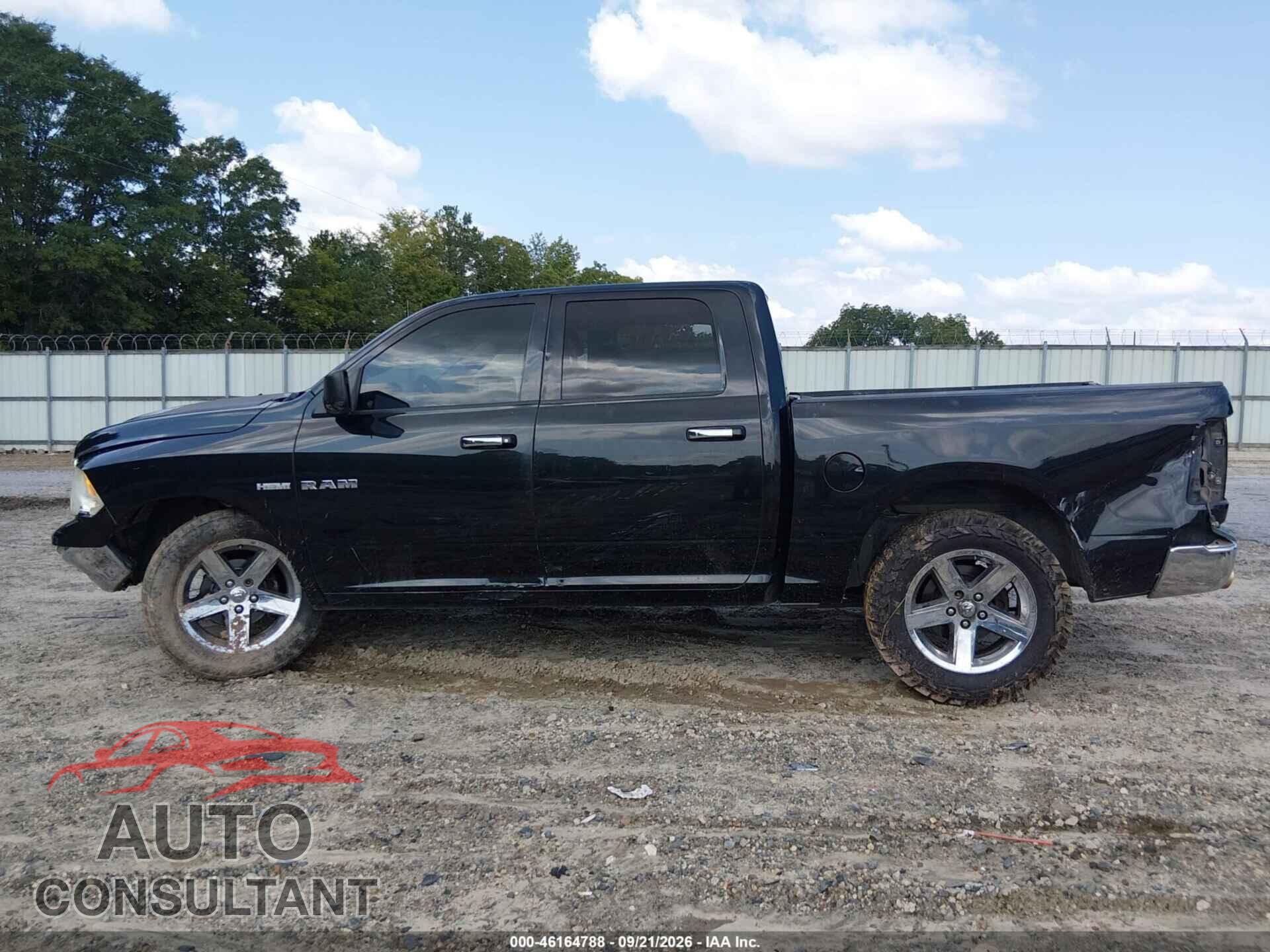 DODGE RAM 1500 2009 - 1D3HB13T59S793099