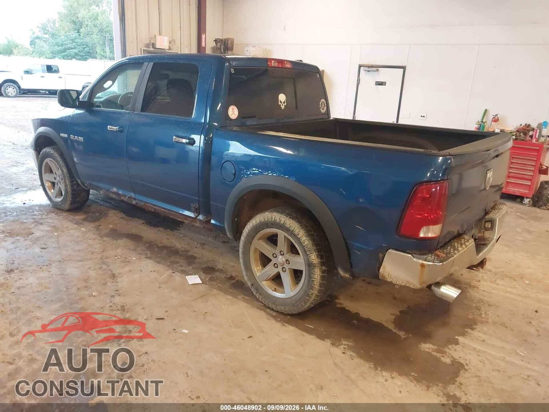 DODGE RAM 1500 2010 - 1D7RV1CT7AS143771