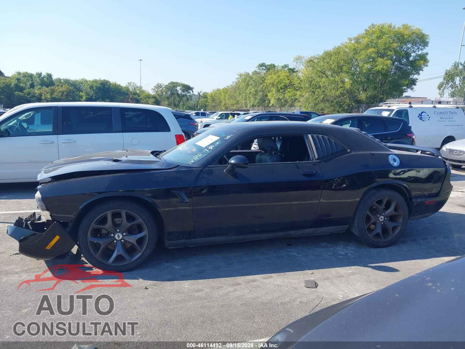 DODGE CHALLENGER 2012 - 2C3CDYAGXCH137477