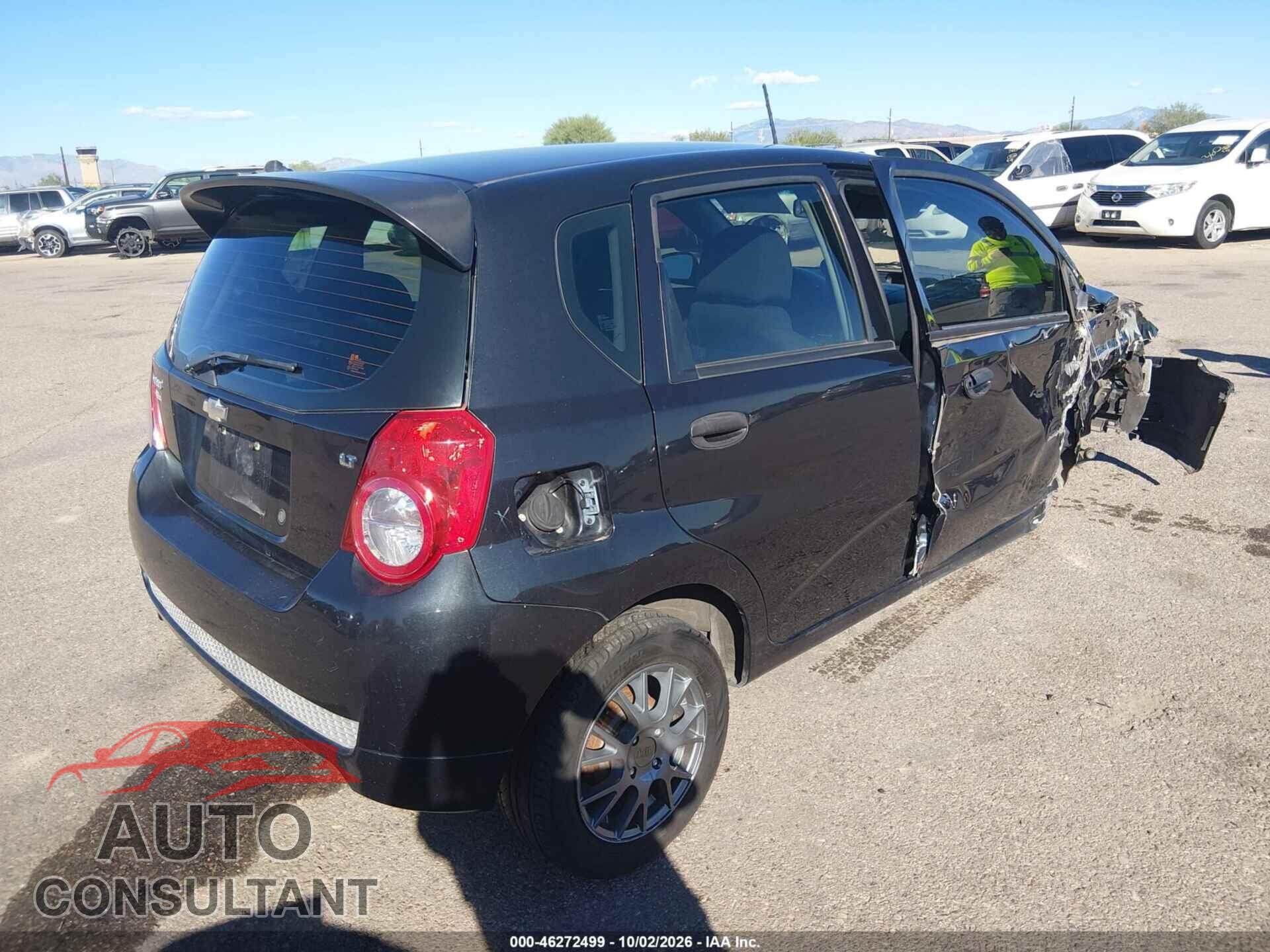 CHEVROLET AVEO 2011 - KL1TD6DE9BB198327