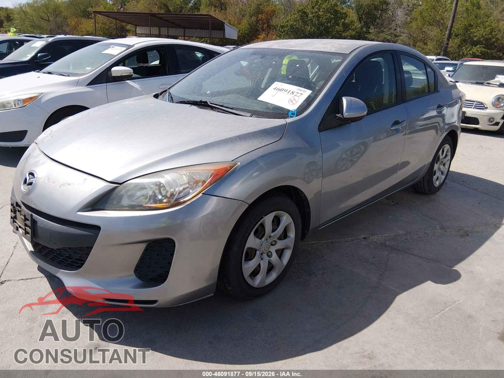 MAZDA MAZDA3 2012 - JM1BL1UG3C1563717
